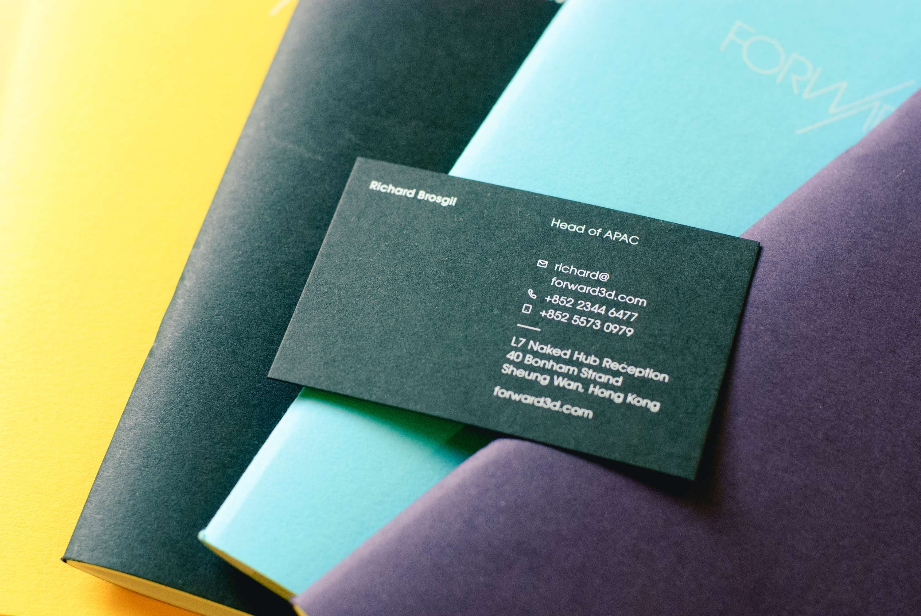 Forward3D: Identity & Collateral by Emilio Vanni