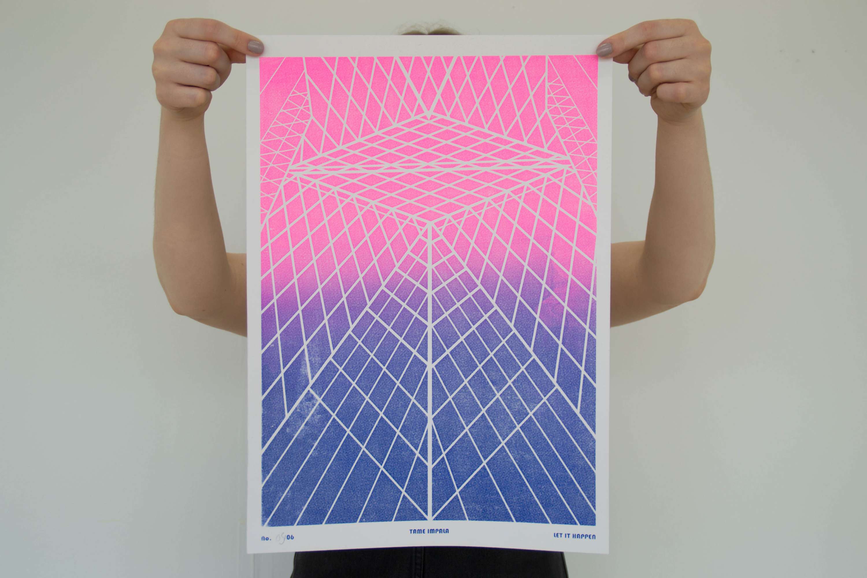 Tame Impala Screen Print by Rhianne Connelly
