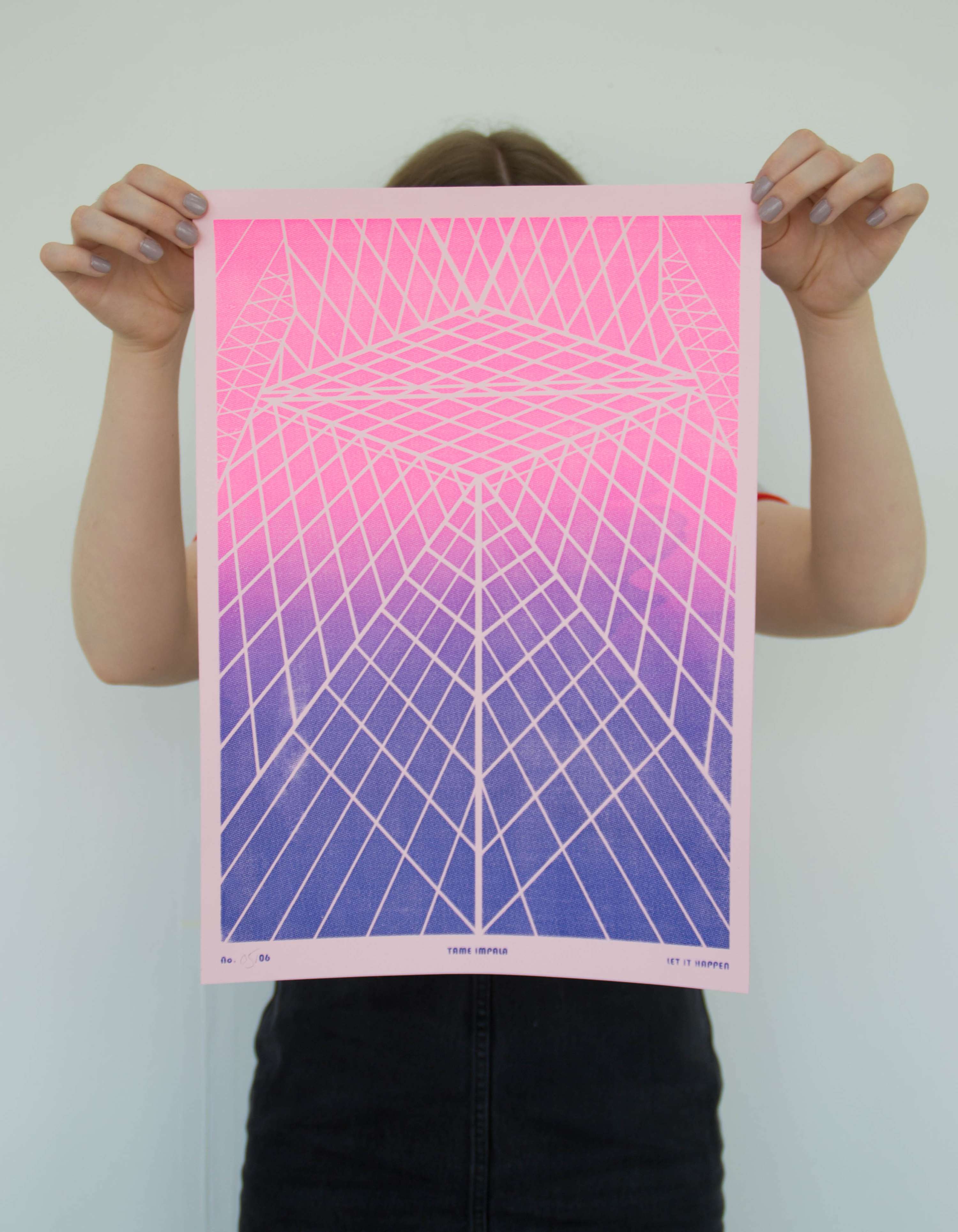 Tame Impala Screen Print by Rhianne Connelly