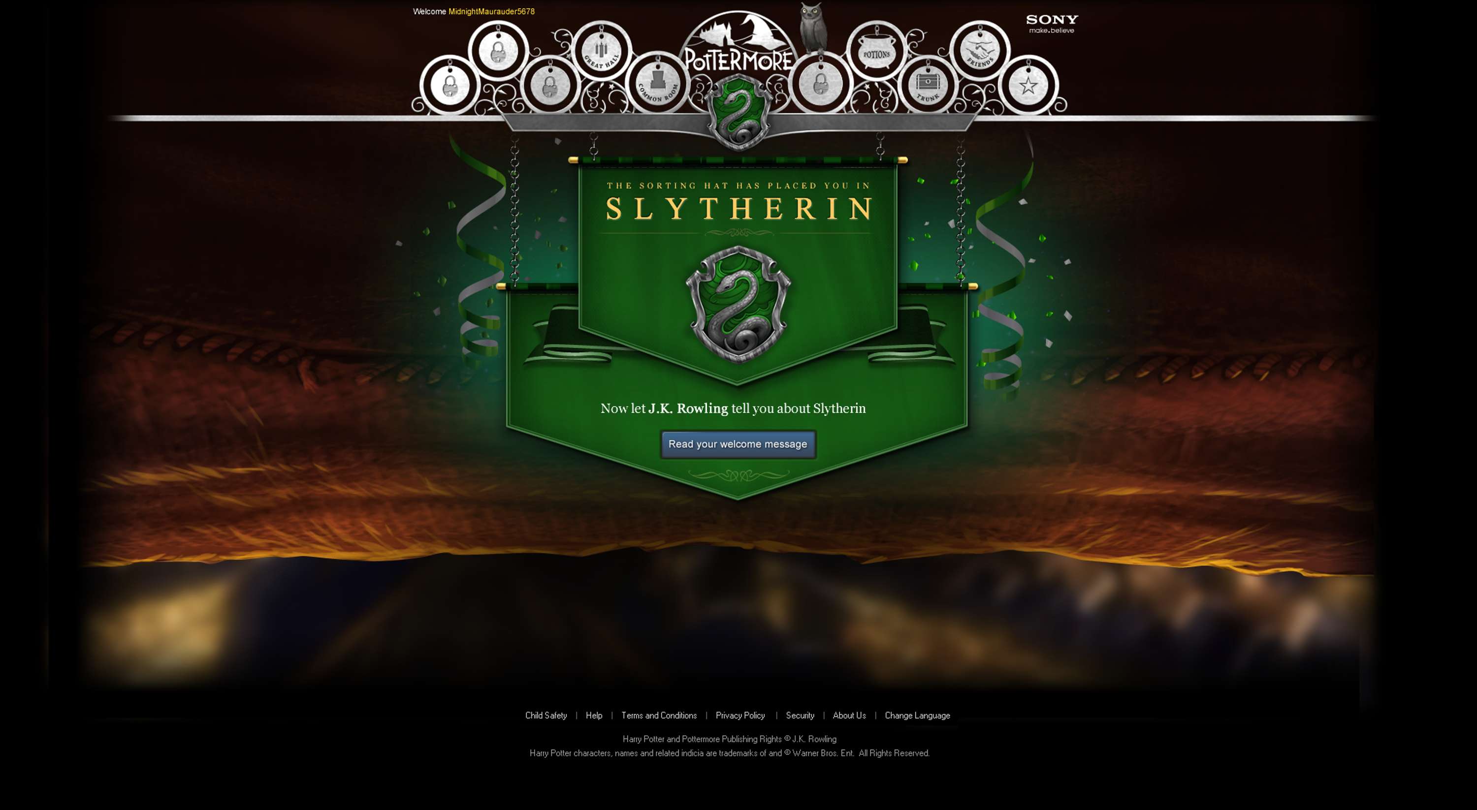 J.K. Rowling's Pottermore by James Deeley