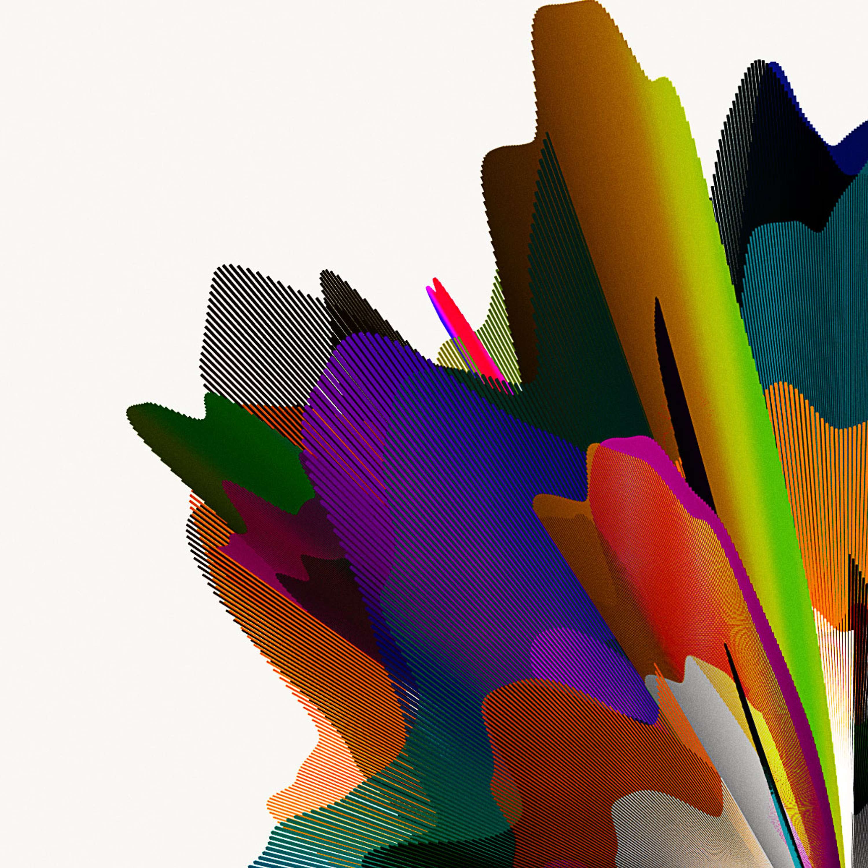 Lotus Flower (Generative Art) by Fabio Catapano