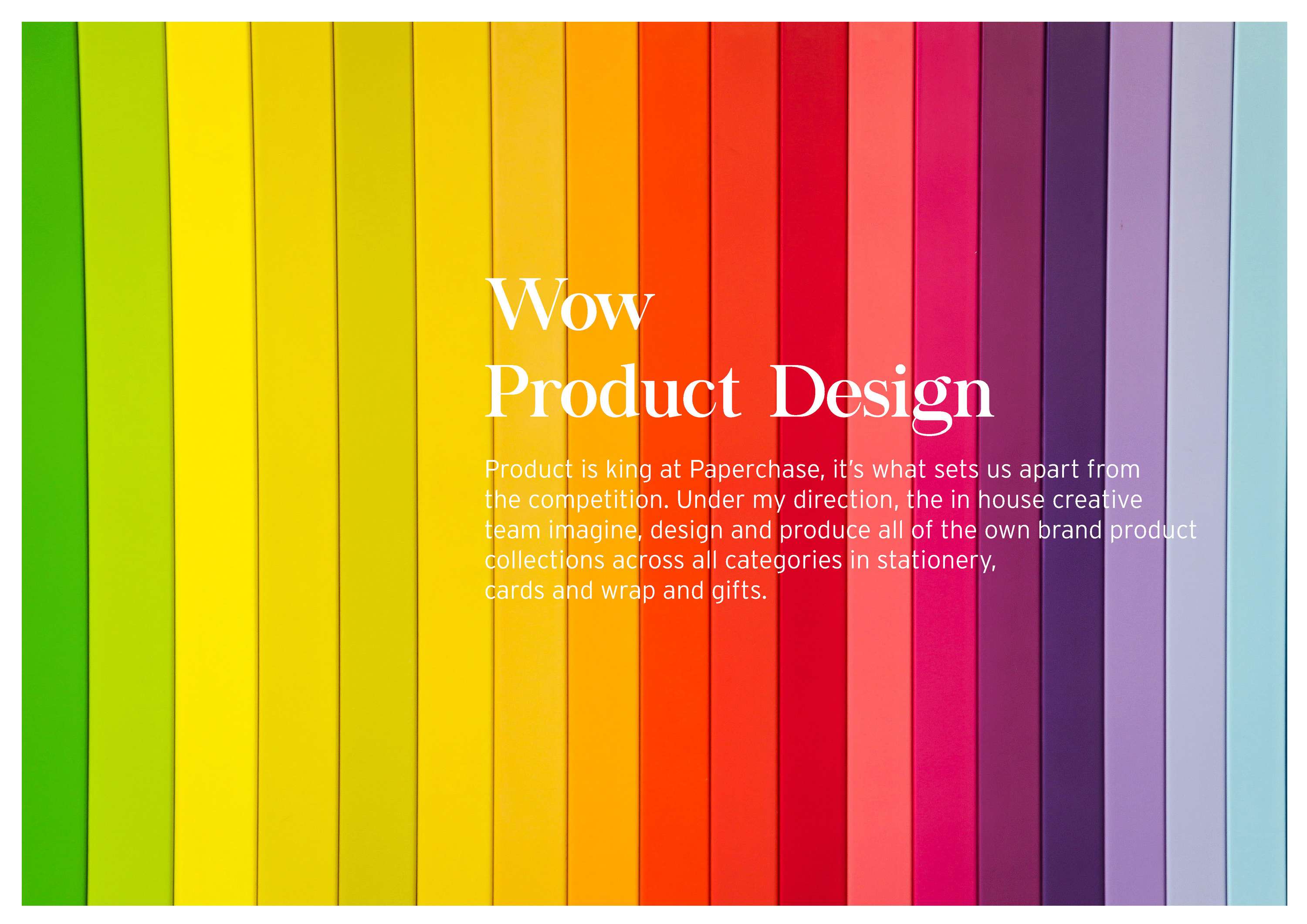 Paperchase Case Study by Scott Corbett