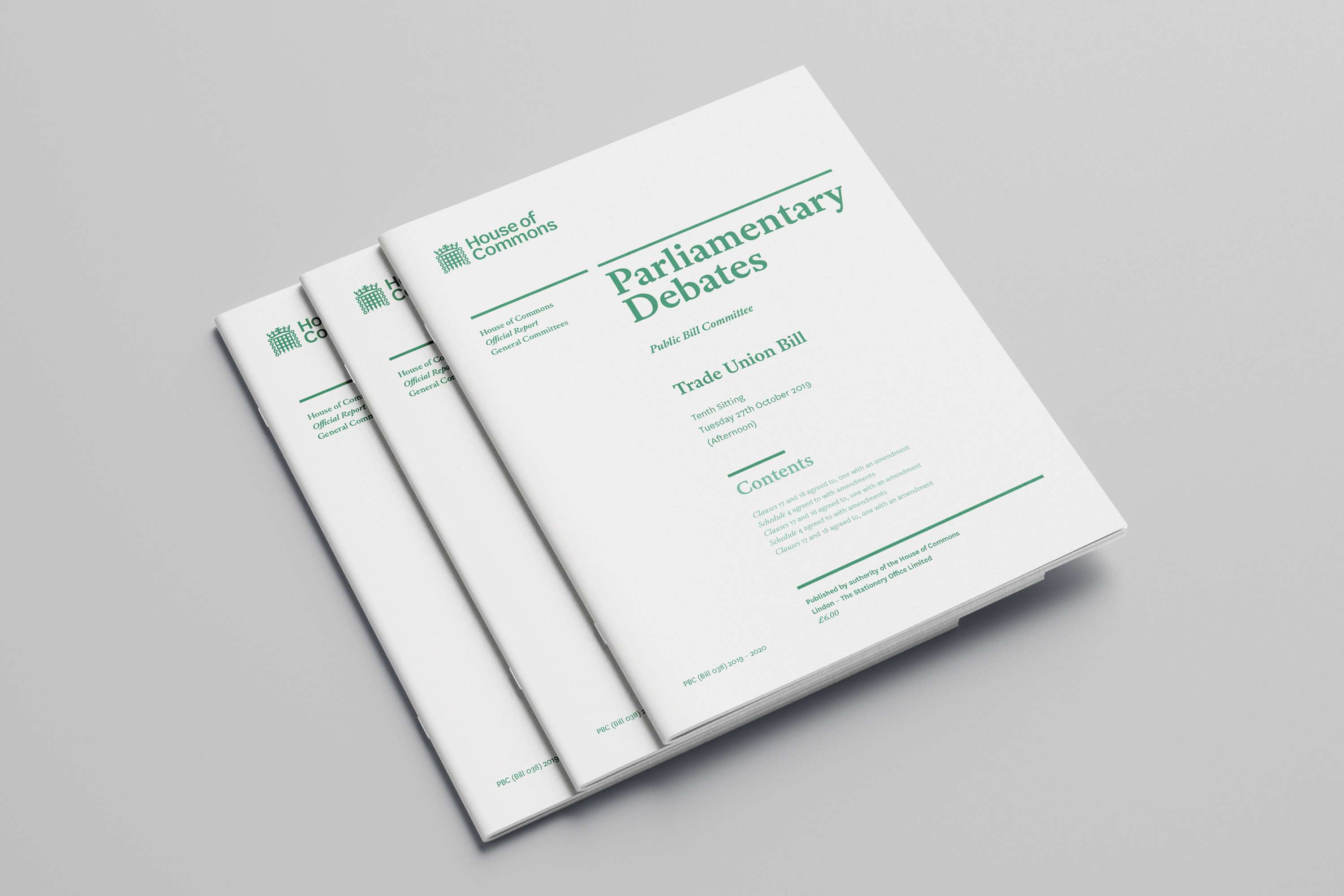 Creating a new visual operating system for The House of Commons... by Simon Manchipp