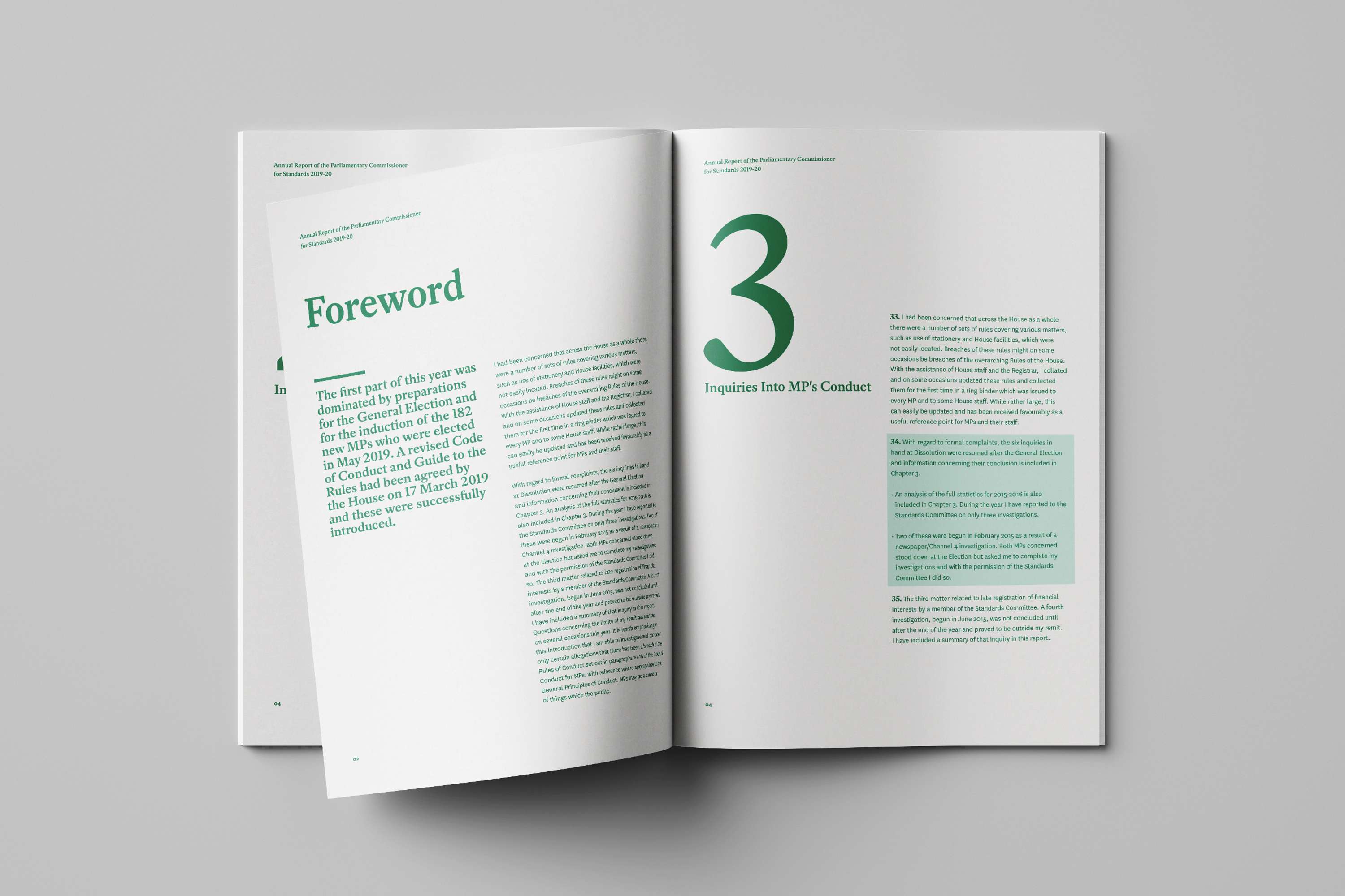 Creating a new visual operating system for The House of Commons... by Simon Manchipp