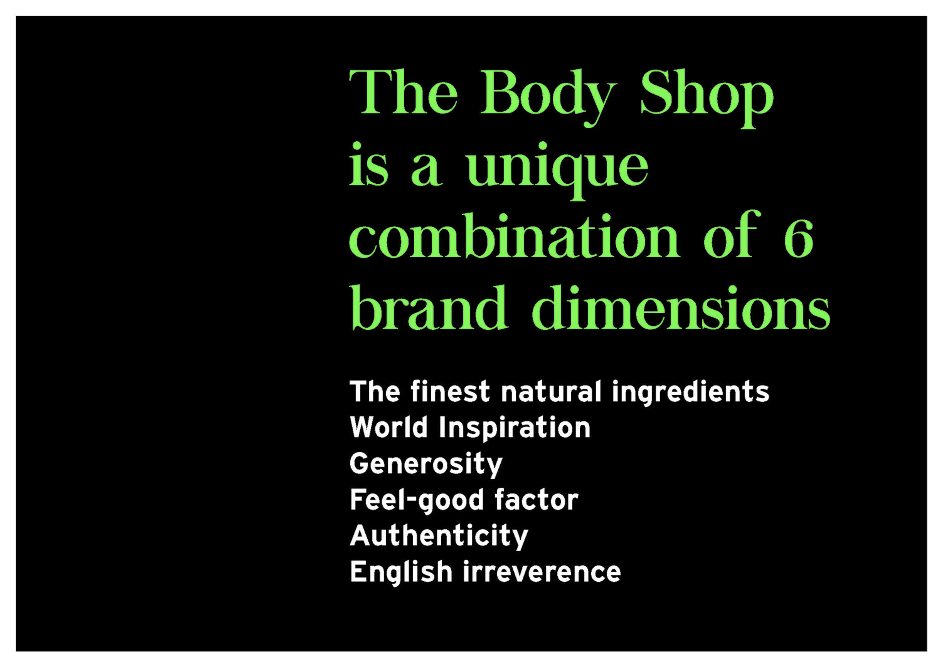 The Body Shop Retail Design Case Study by Beyond London