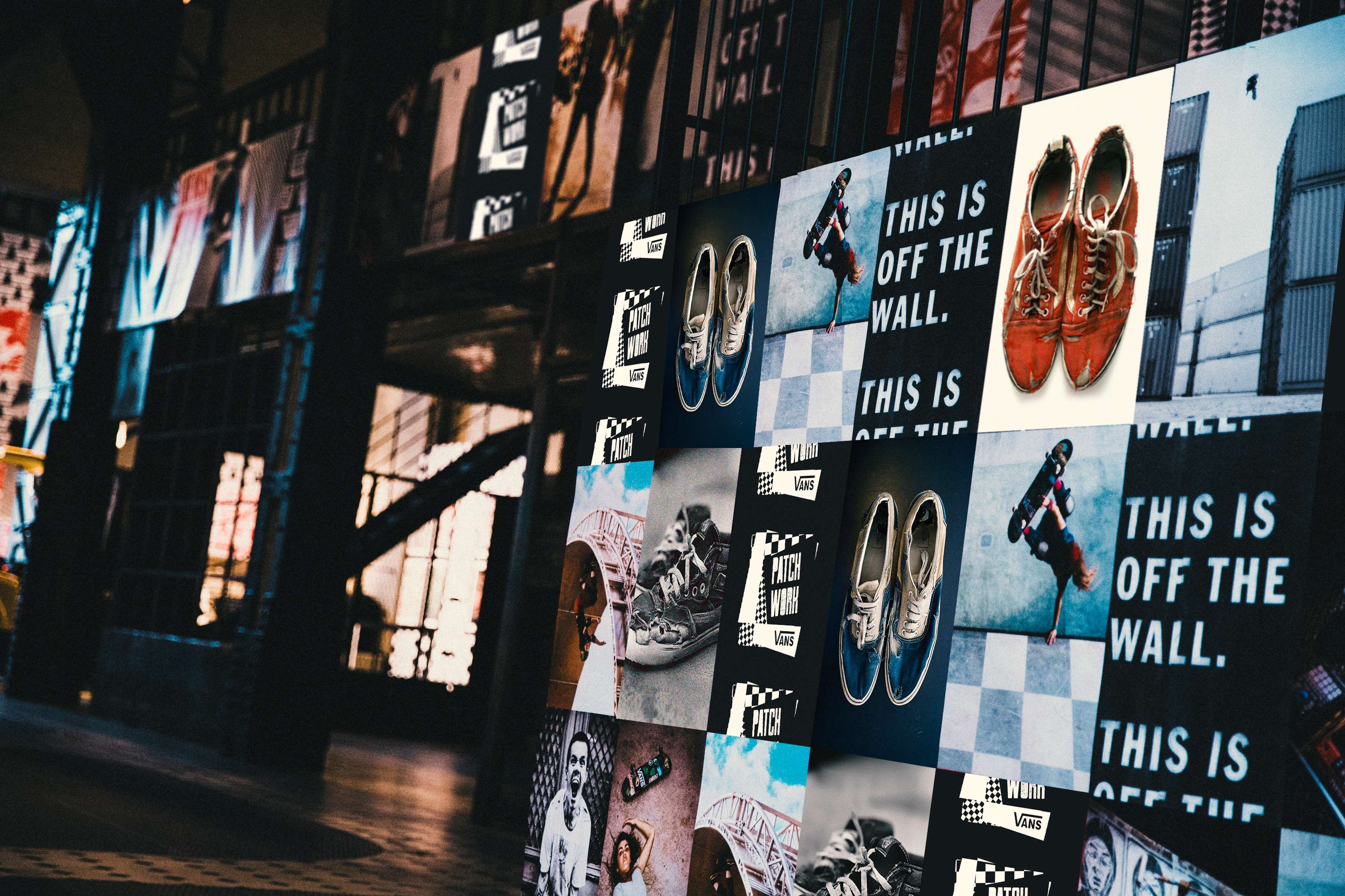 Patchwork Vans by Rohan Farrell