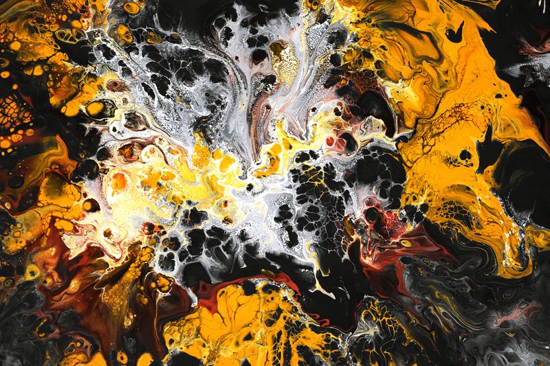 Acrylic Painting by Bassthoo De Vidoley