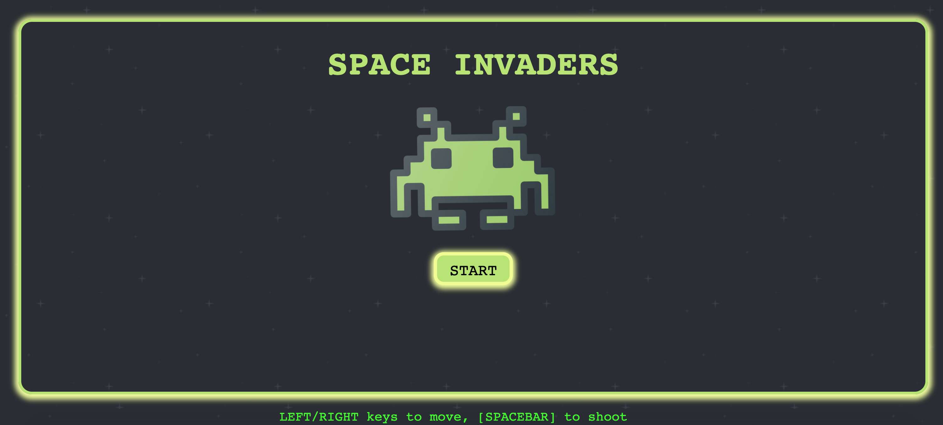 Space Invaders – 5 days solo project by Valeria Bocanegra