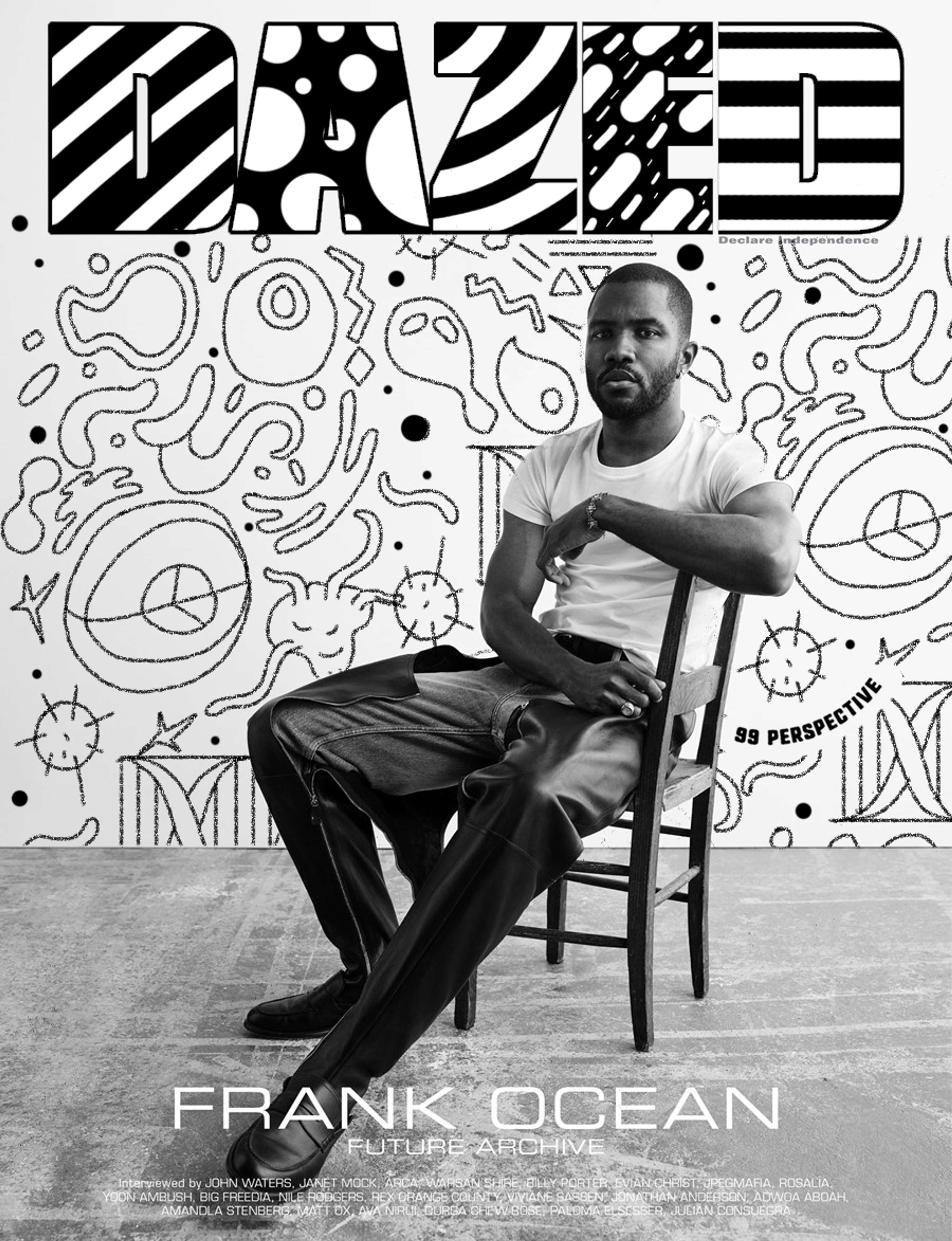 Frank Ocean Doodle Bombed Cover | The Dots