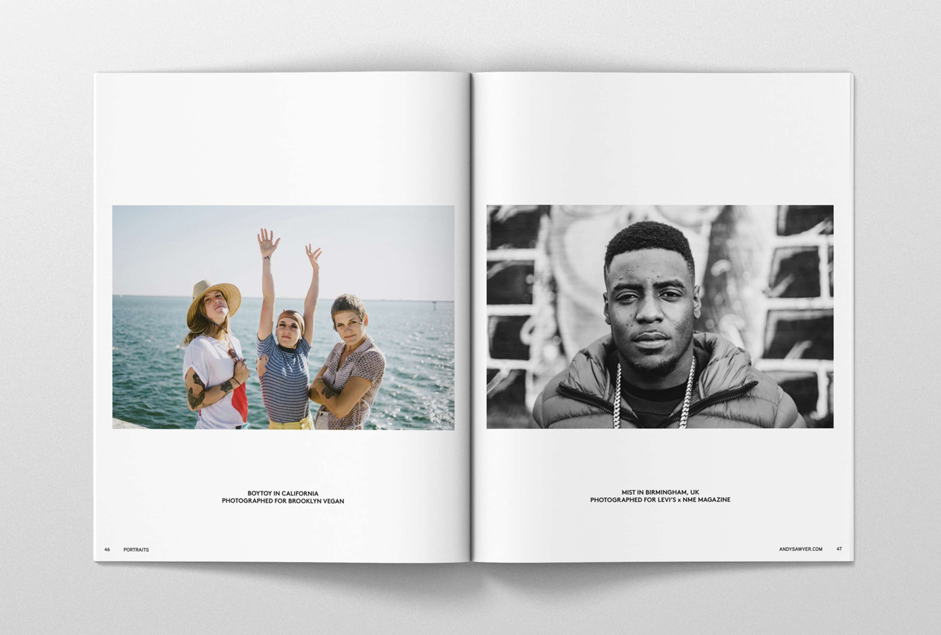 Portfolio Design by Andy Sawyer