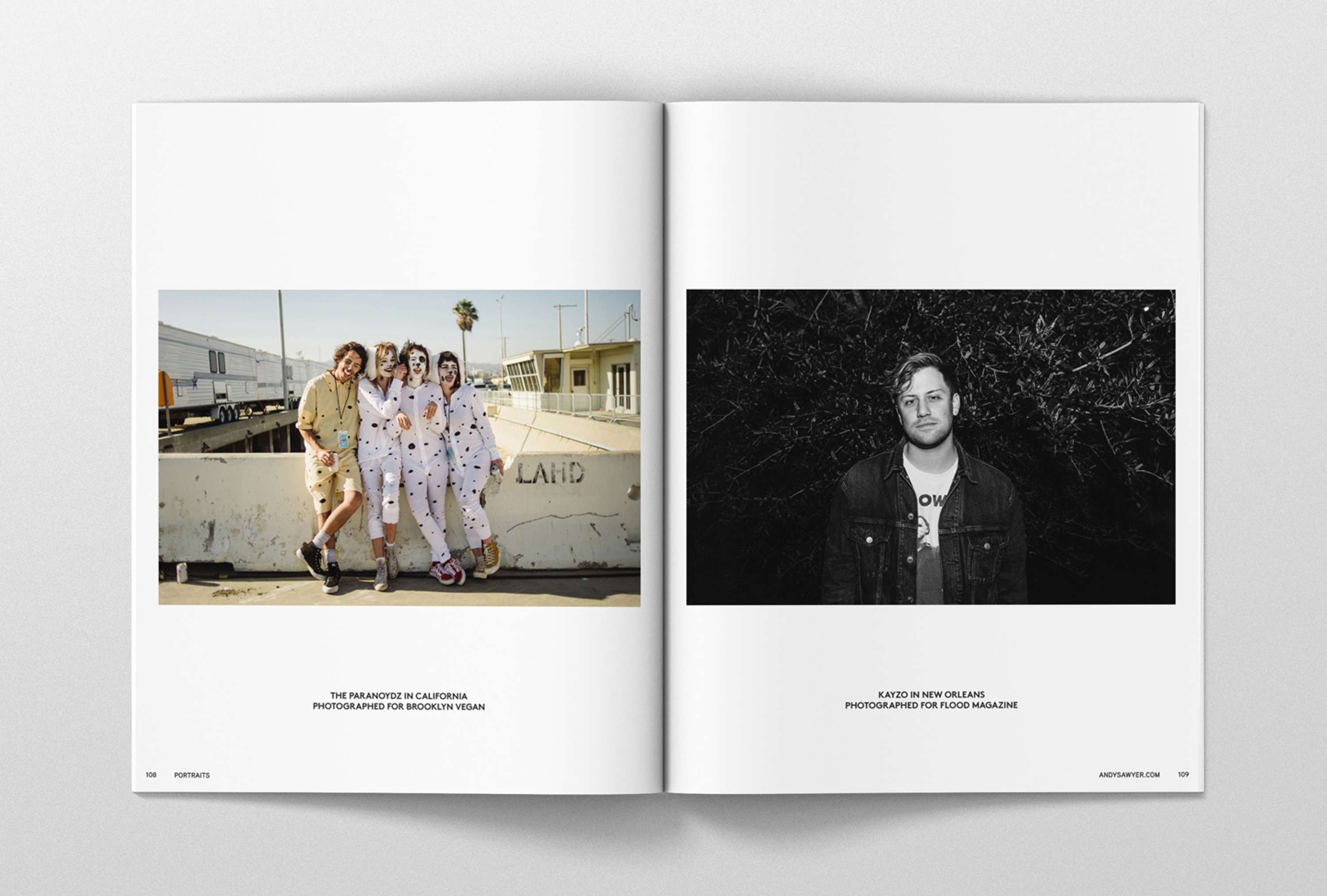 Portfolio Design by Andy Sawyer