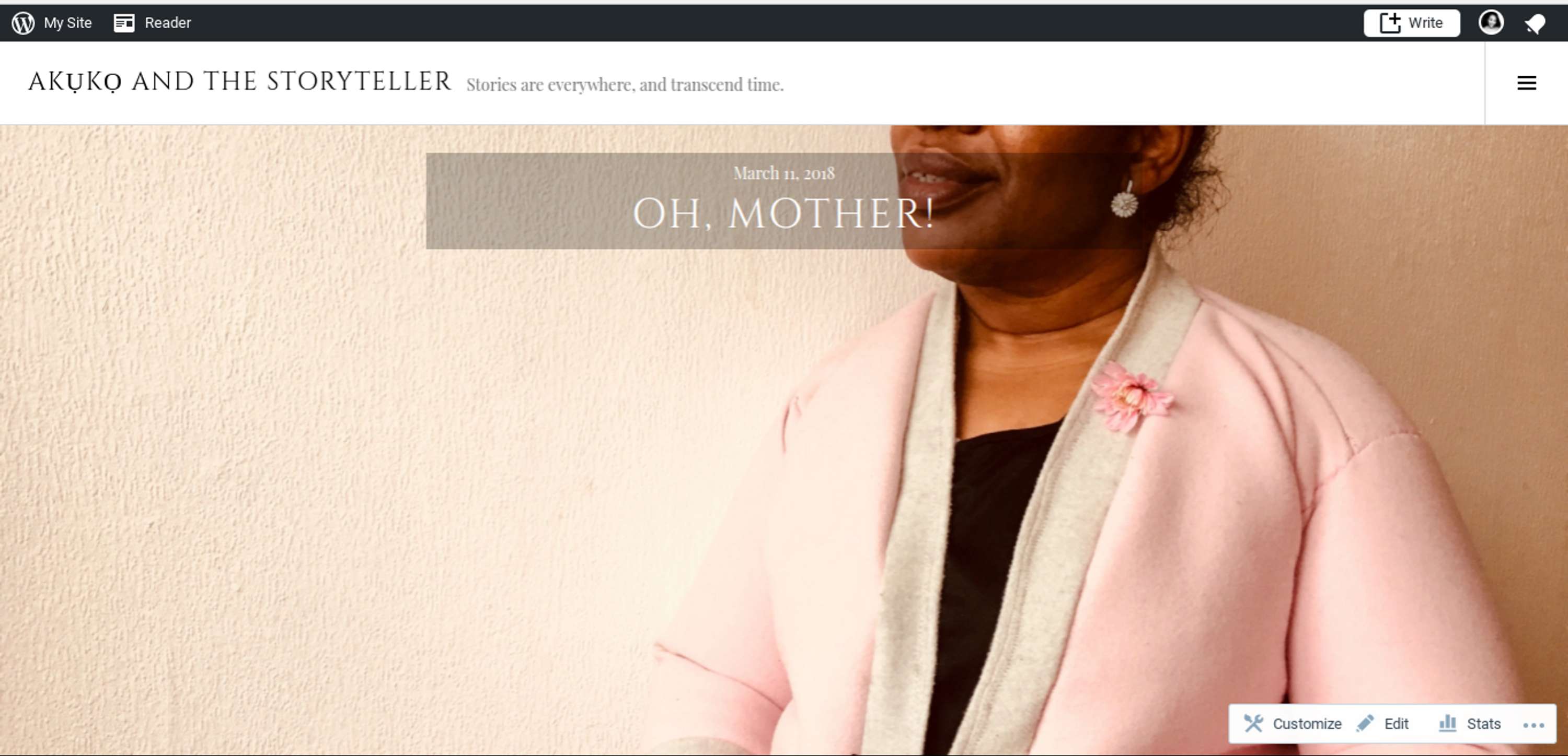 Akuko and the Storyteller by Maude Nwagwu