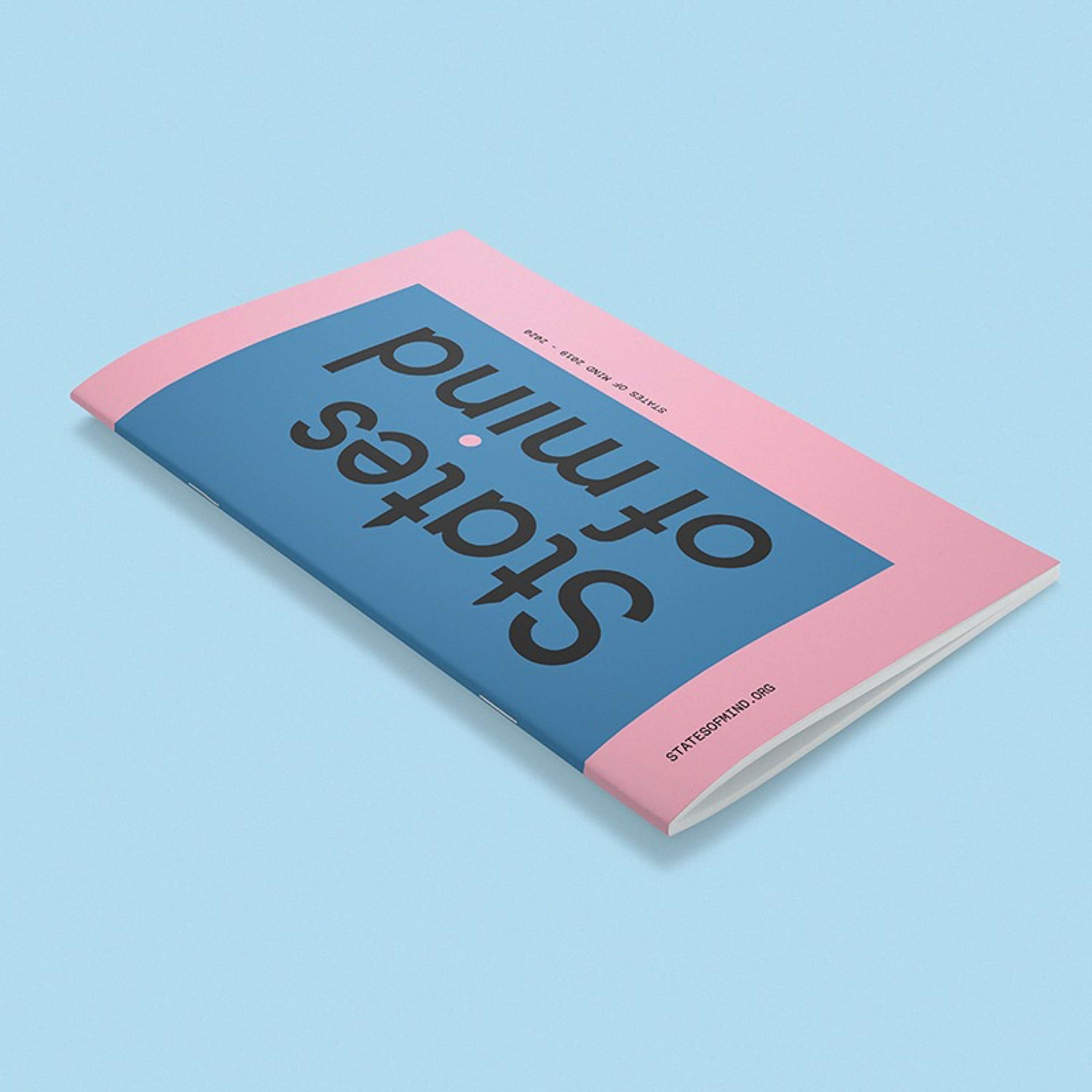 Branding and Editorial Design for States of Mind by Estefania Panizza