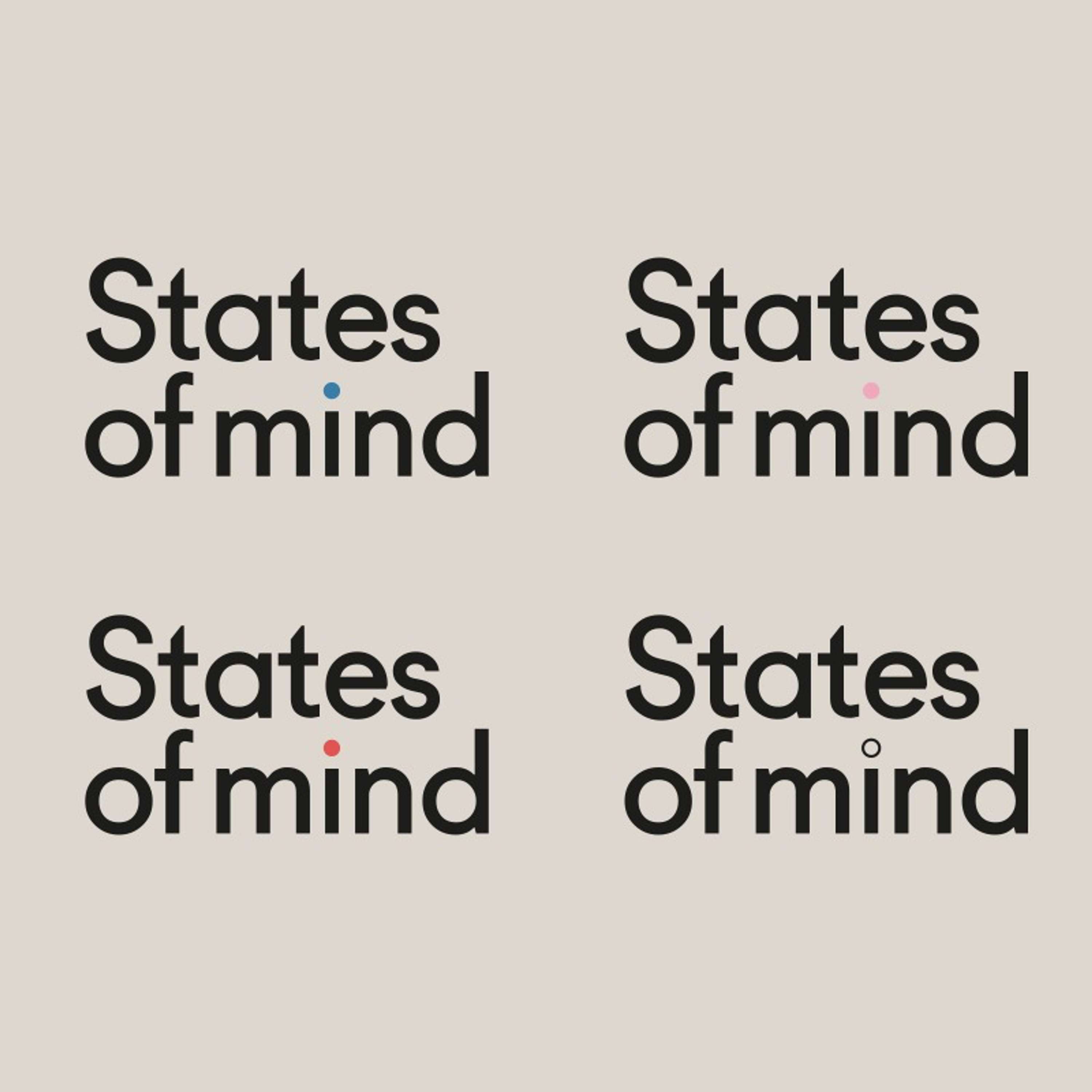 Branding and Editorial Design for States of Mind by Estefania Panizza