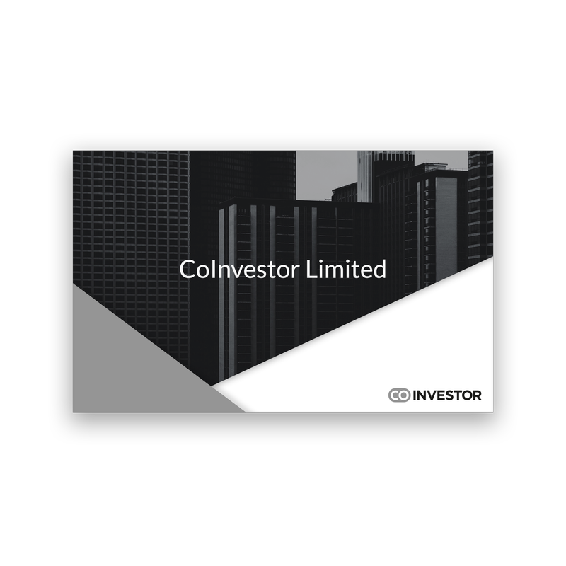 CoInvestor Limited by Tasha Patel