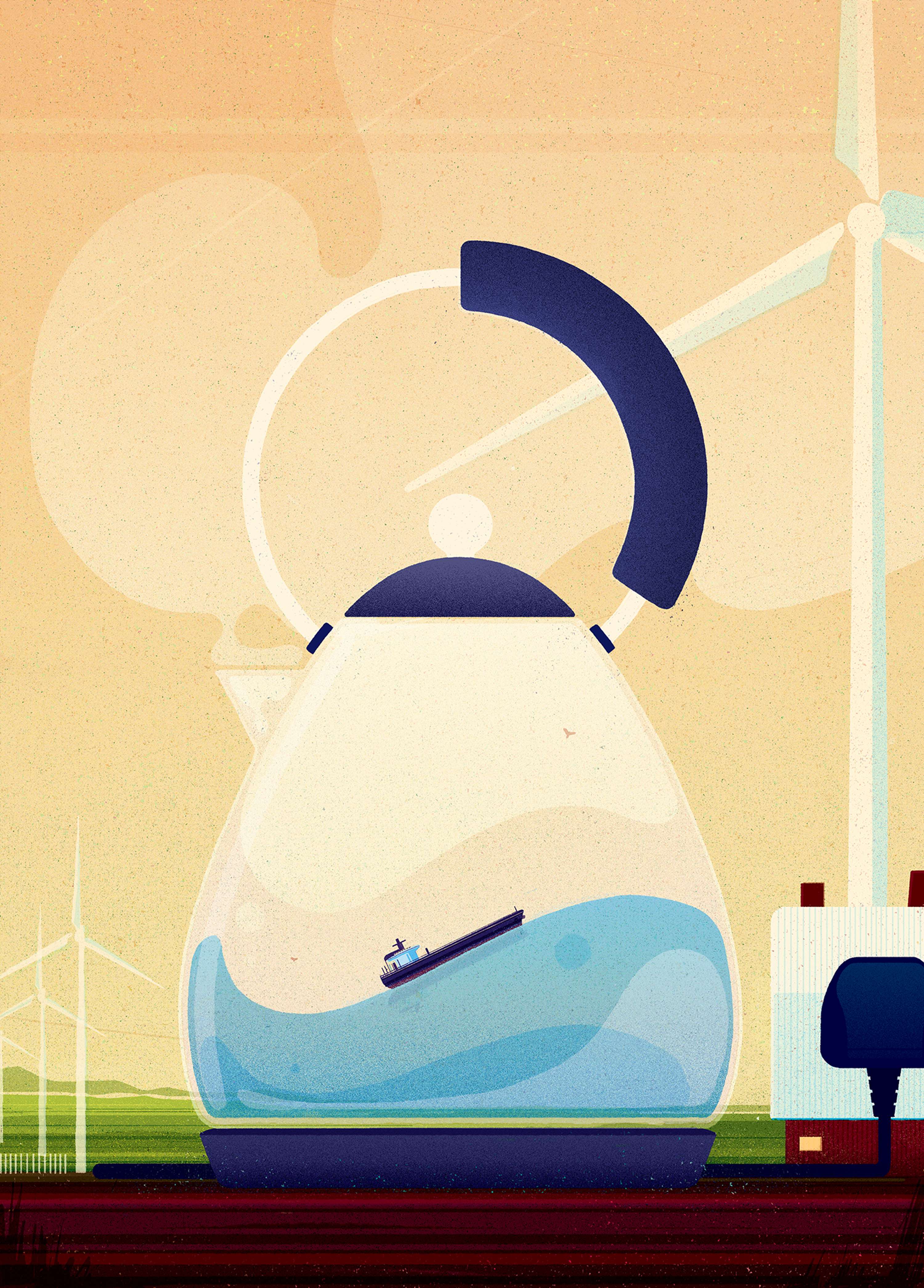 Rising Sea Levels by Tom Peake