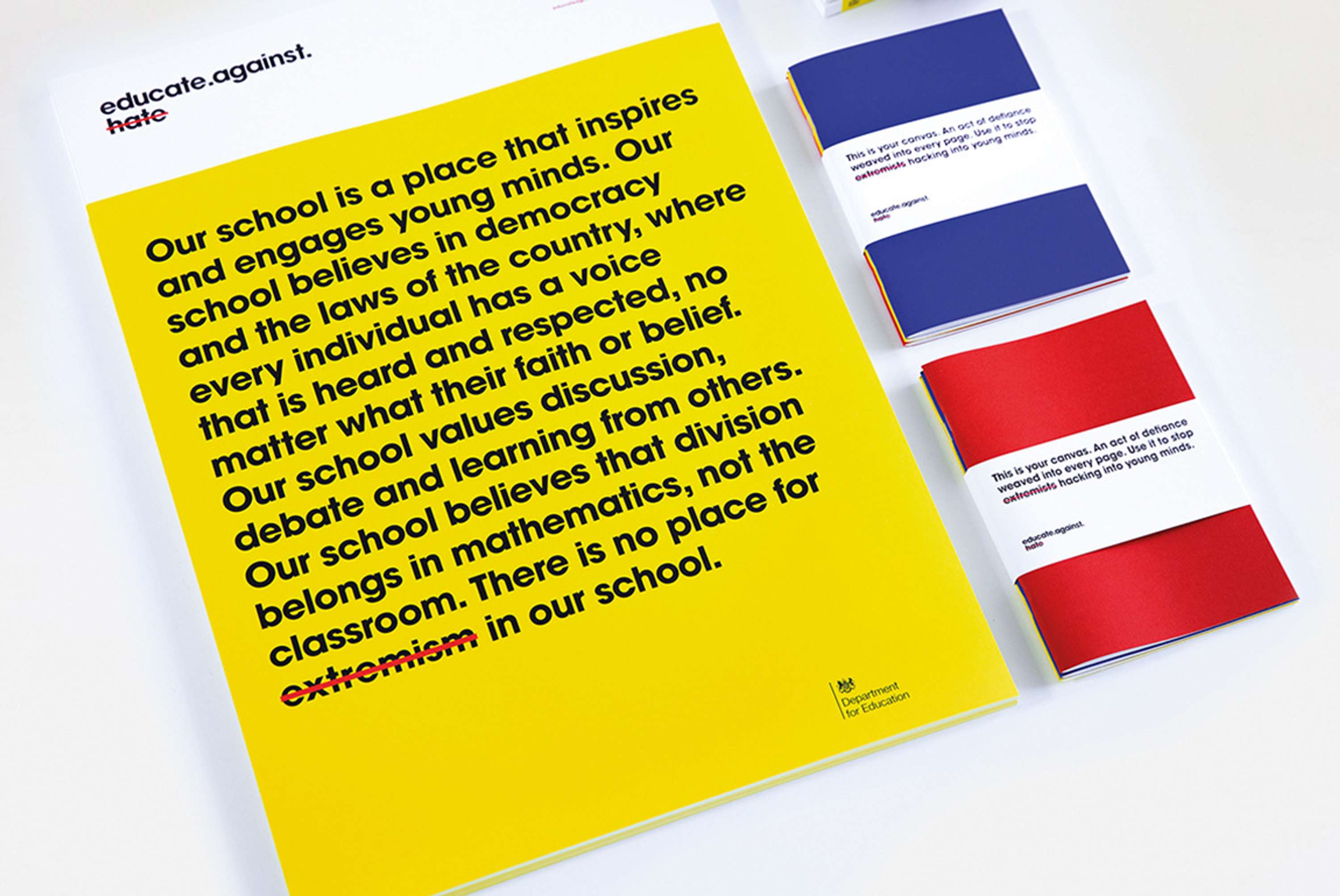 Educate Against Hate by Simon Theis Jensen
