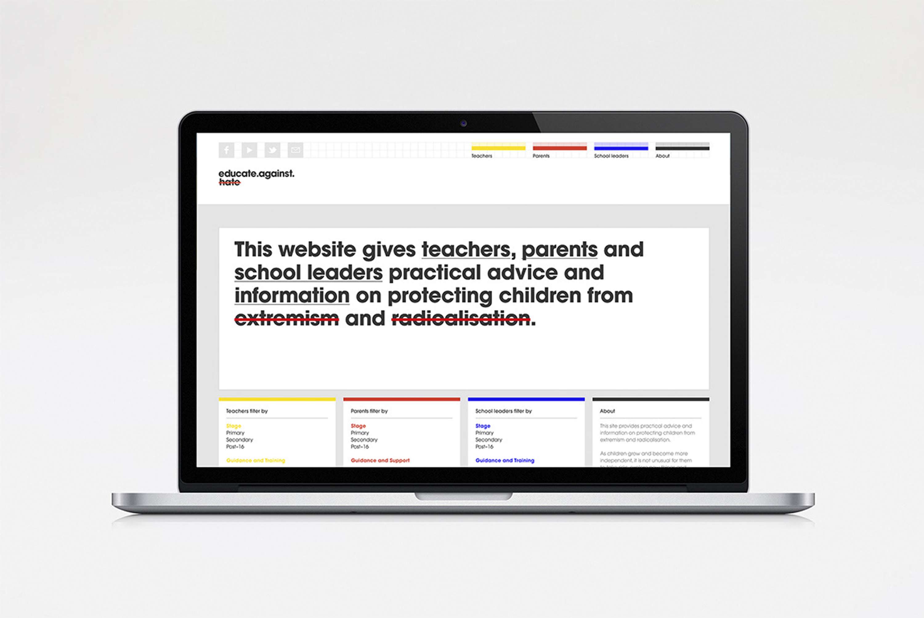 Educate Against Hate by Simon Theis Jensen