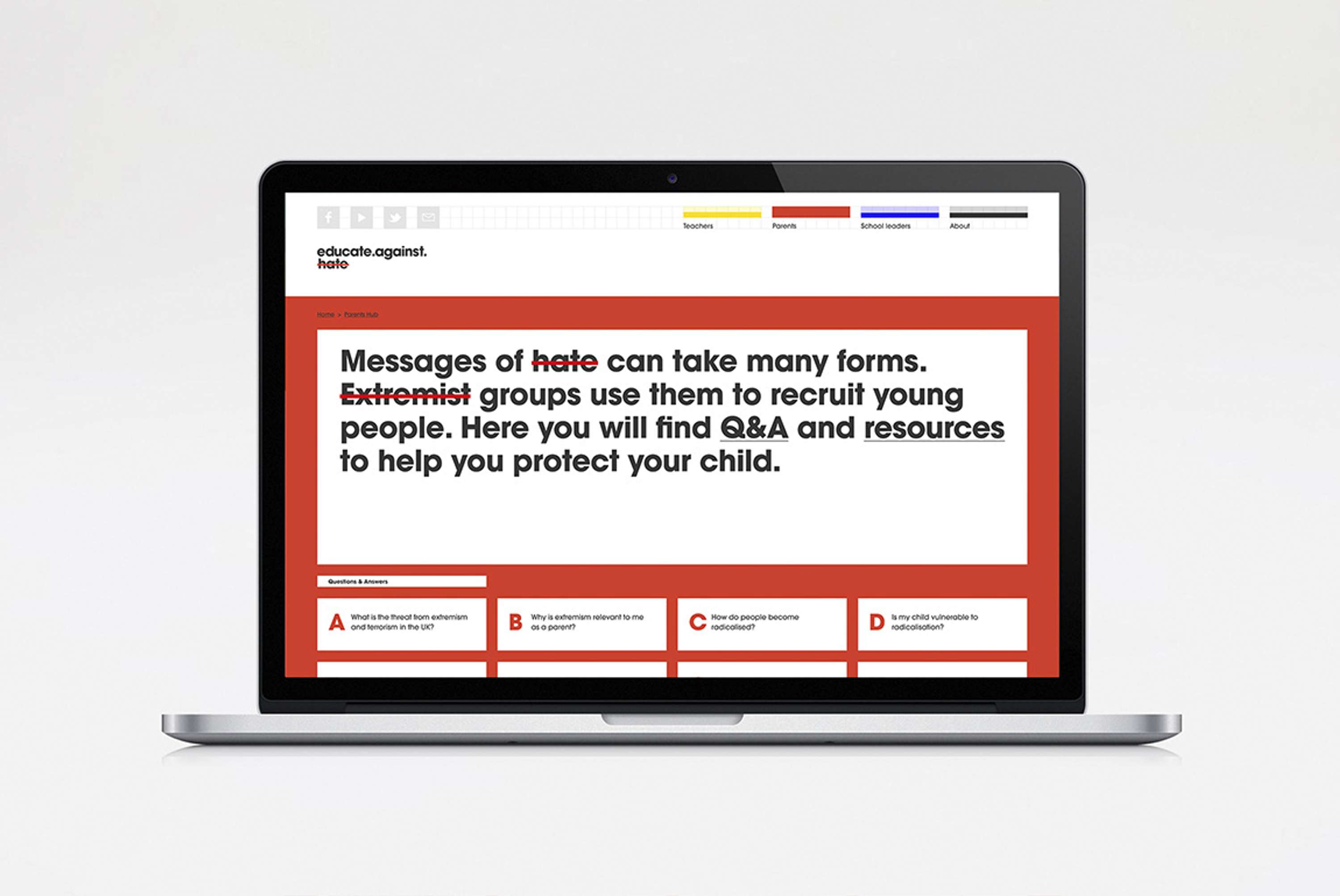 Educate Against Hate by Simon Theis Jensen