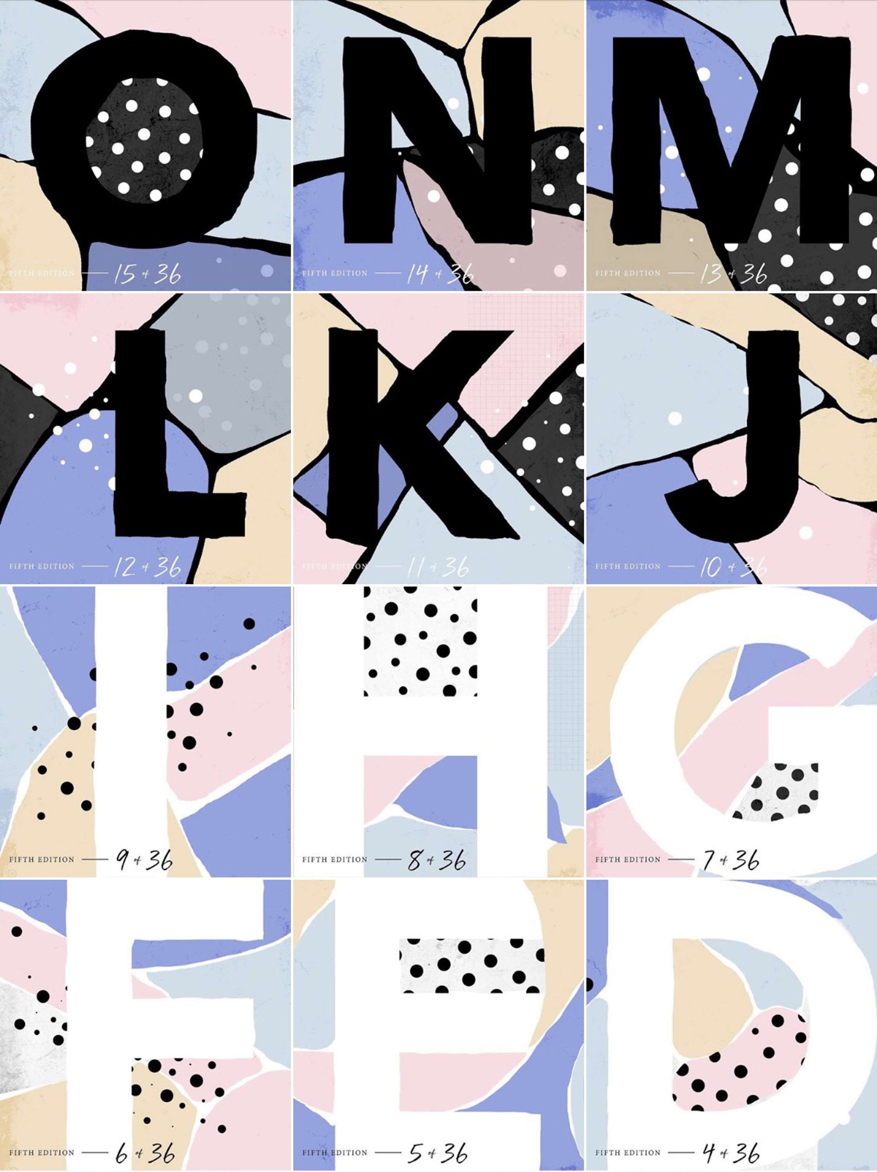 36 Days of Type #5 by Caitlin Derer