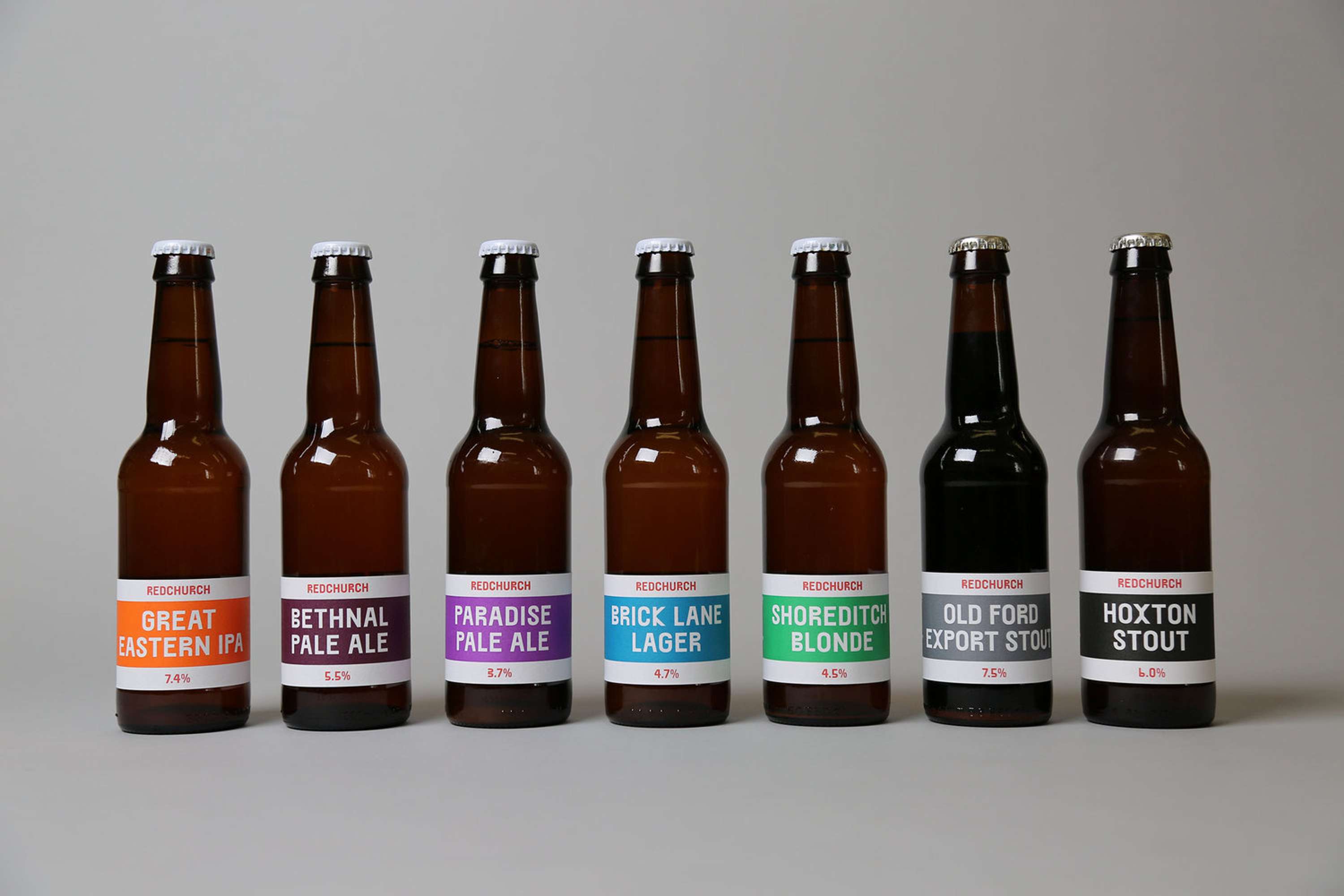 Redchurch Brewery Rebrand by Tracey Cleland