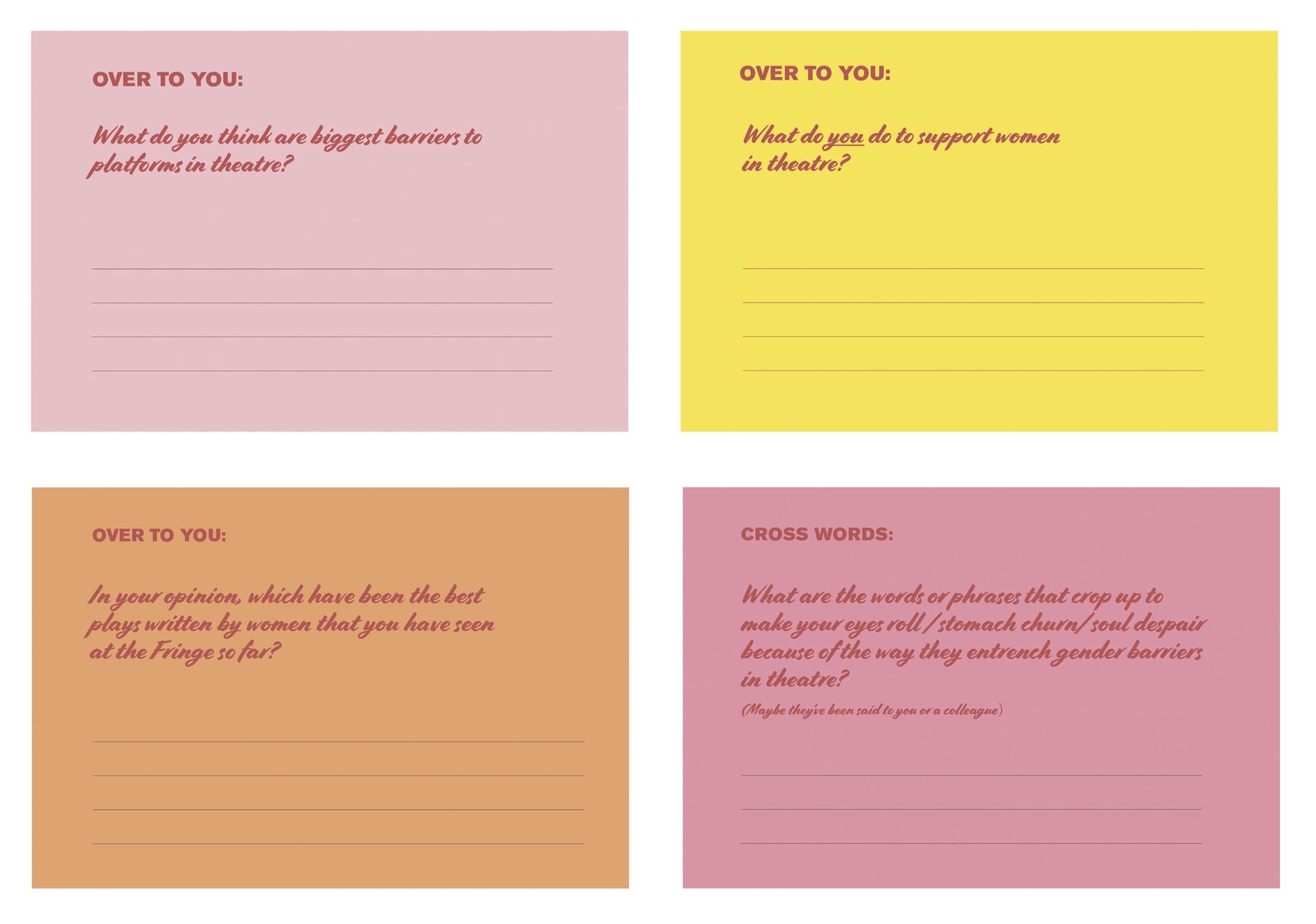 The 2 to 1 Problem Campaign by Sophia Compton