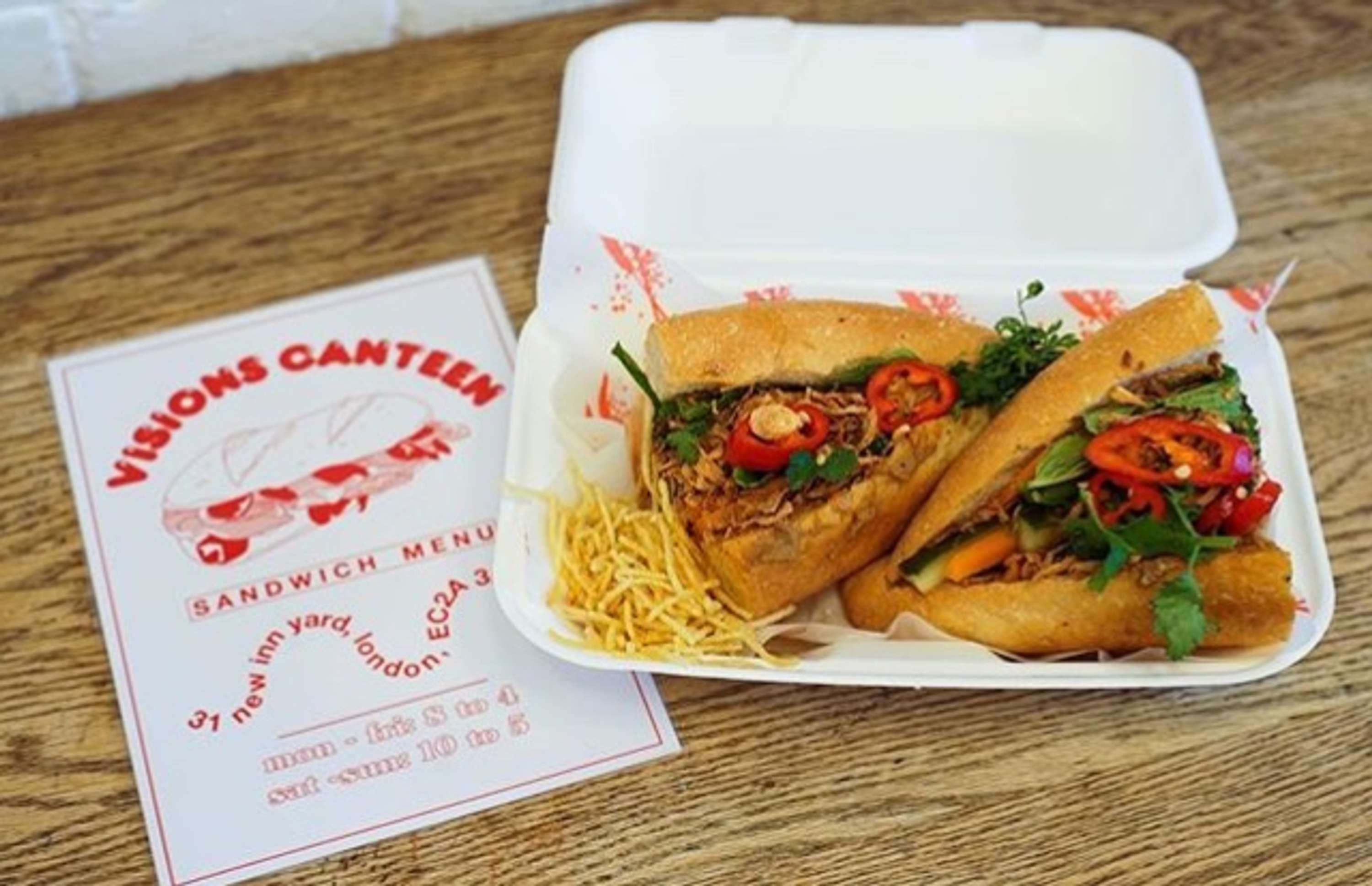 Visions Canteen Menus + Print by Gemma Lawrence