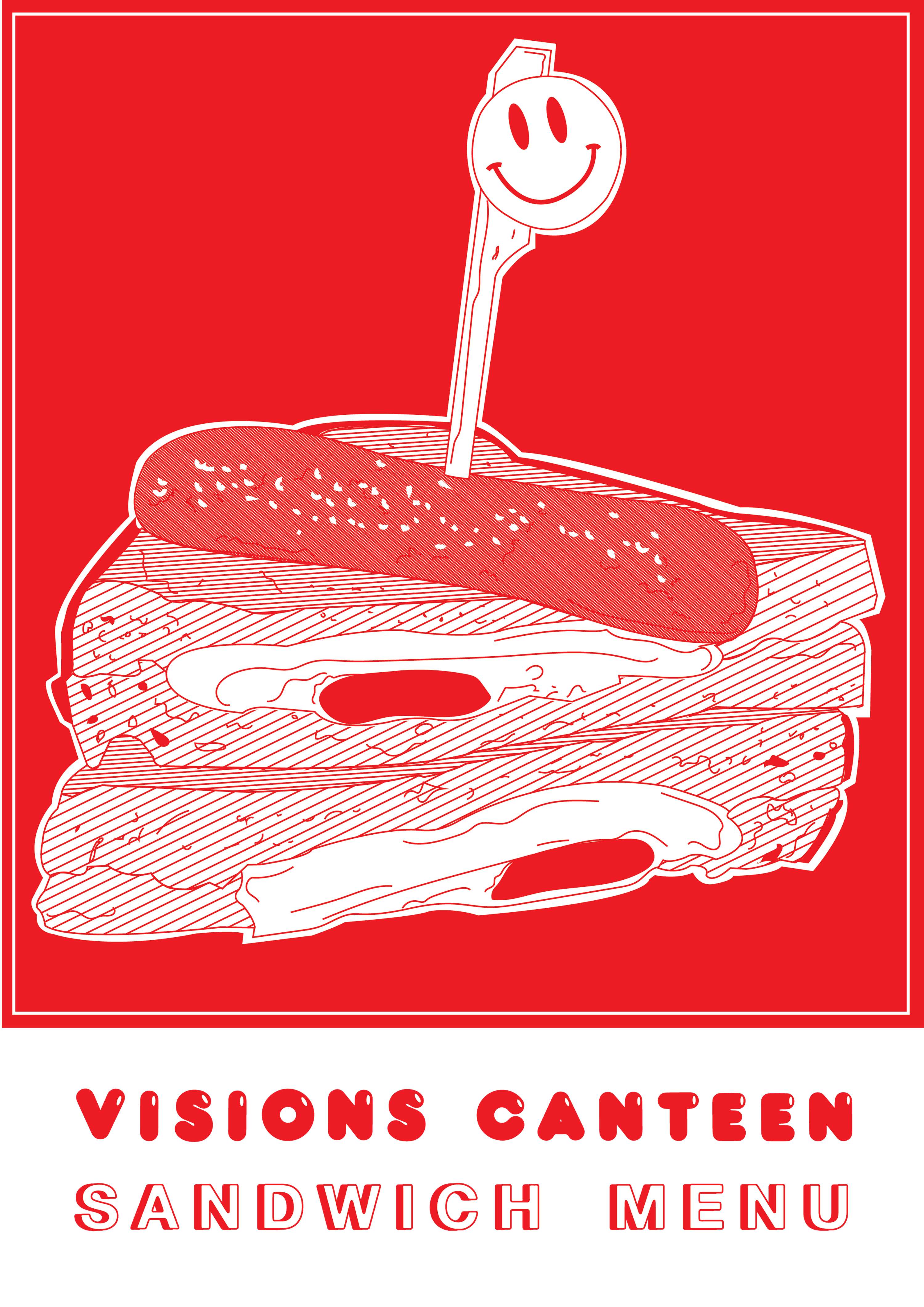 Visions Canteen Menus + Print by Gemma Lawrence