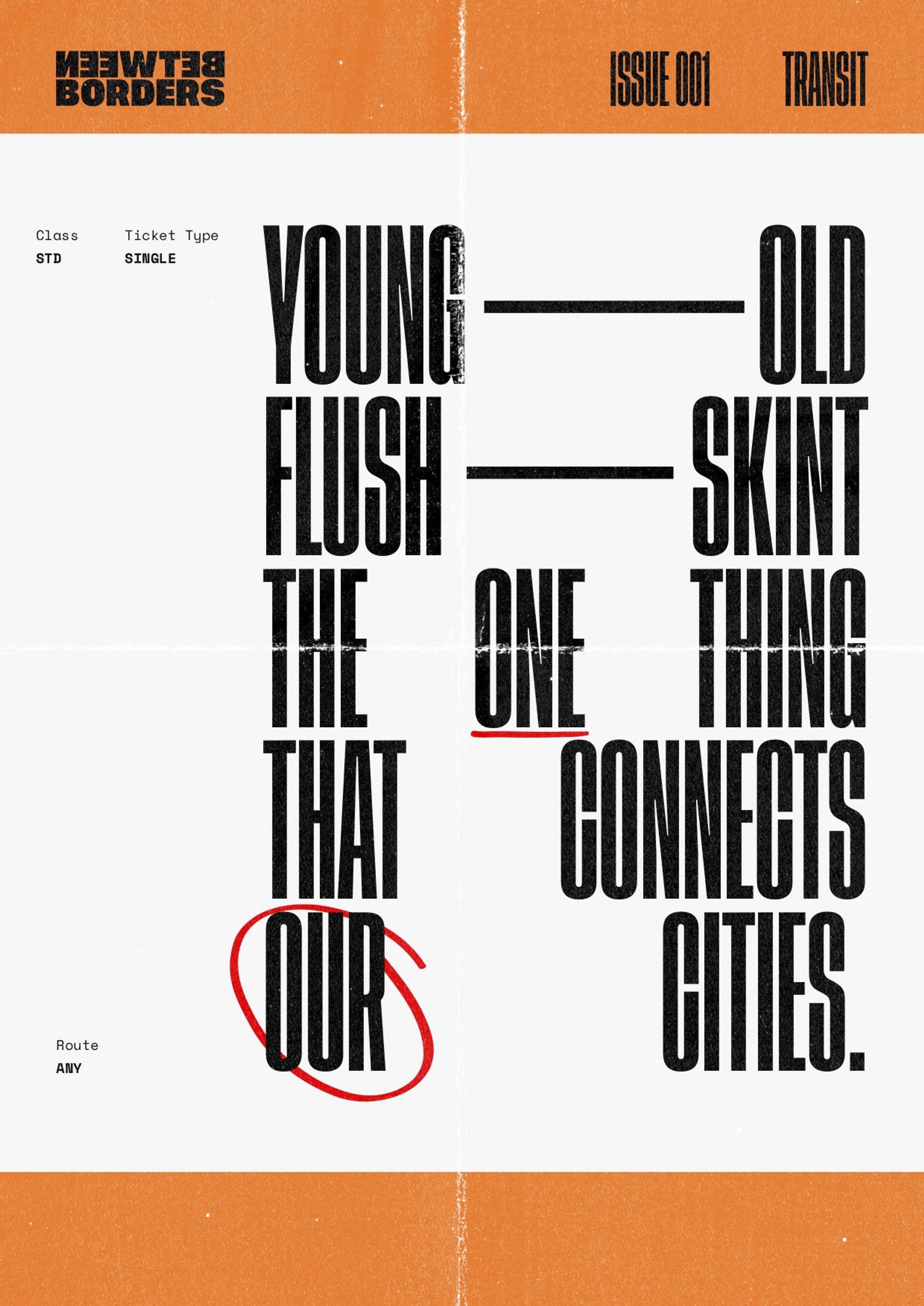 Between Borders: Print Issue_001 - TRANSIT by Between Borders