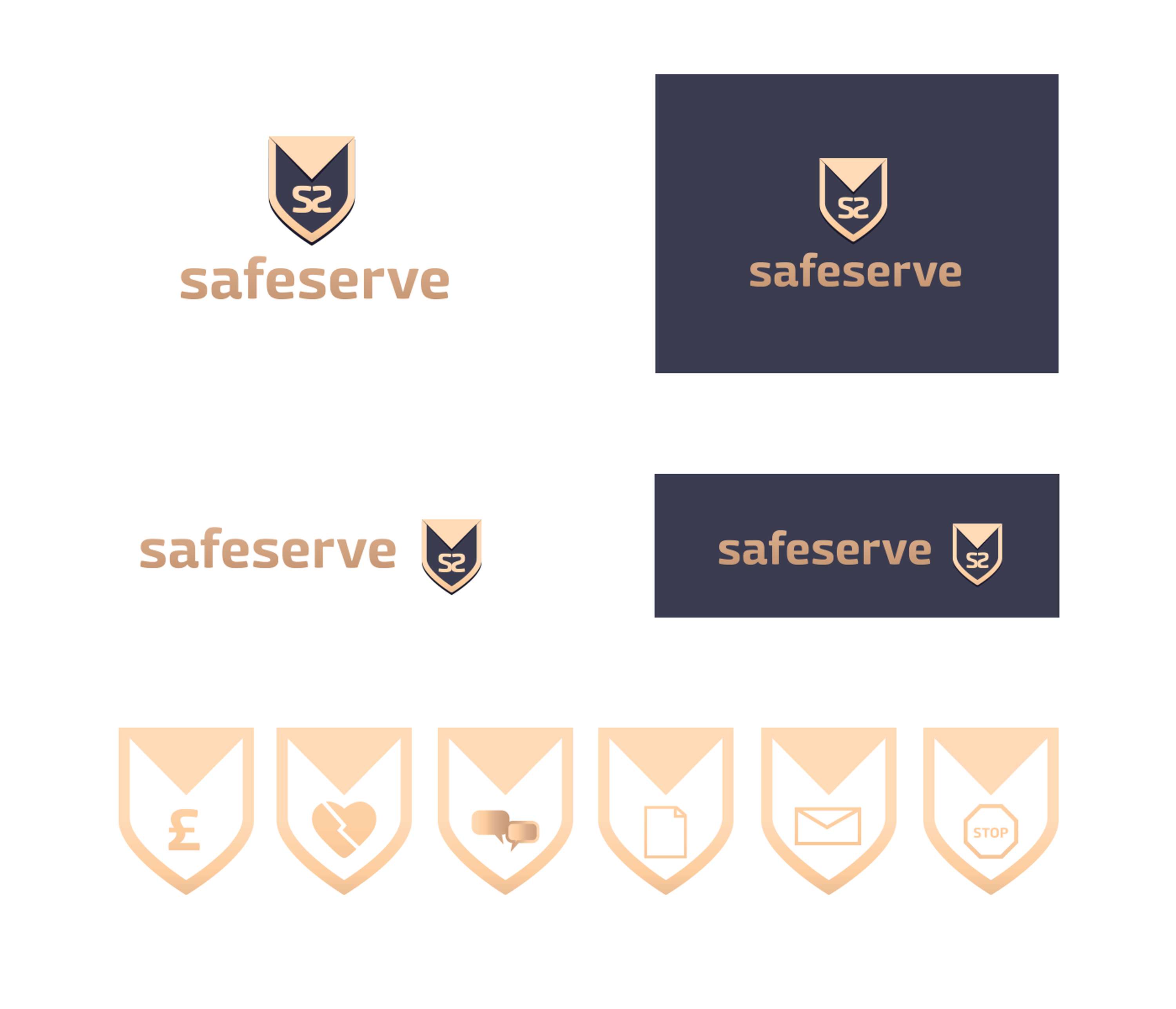 SafeServe Branding, Creative Support & Web Design by Chaten Parmar