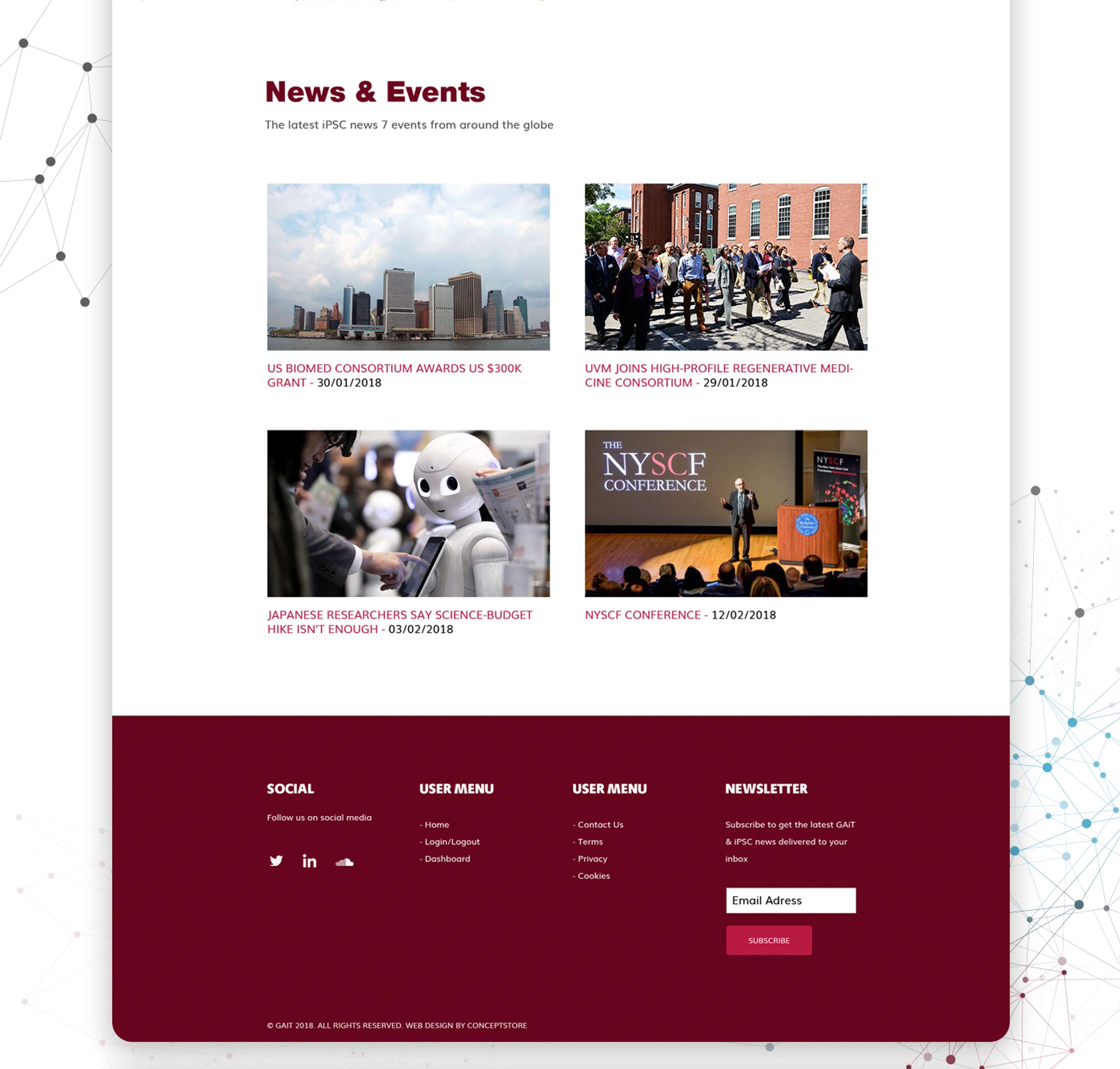 Web Design & Support for GAiT Global by Chaten Parmar