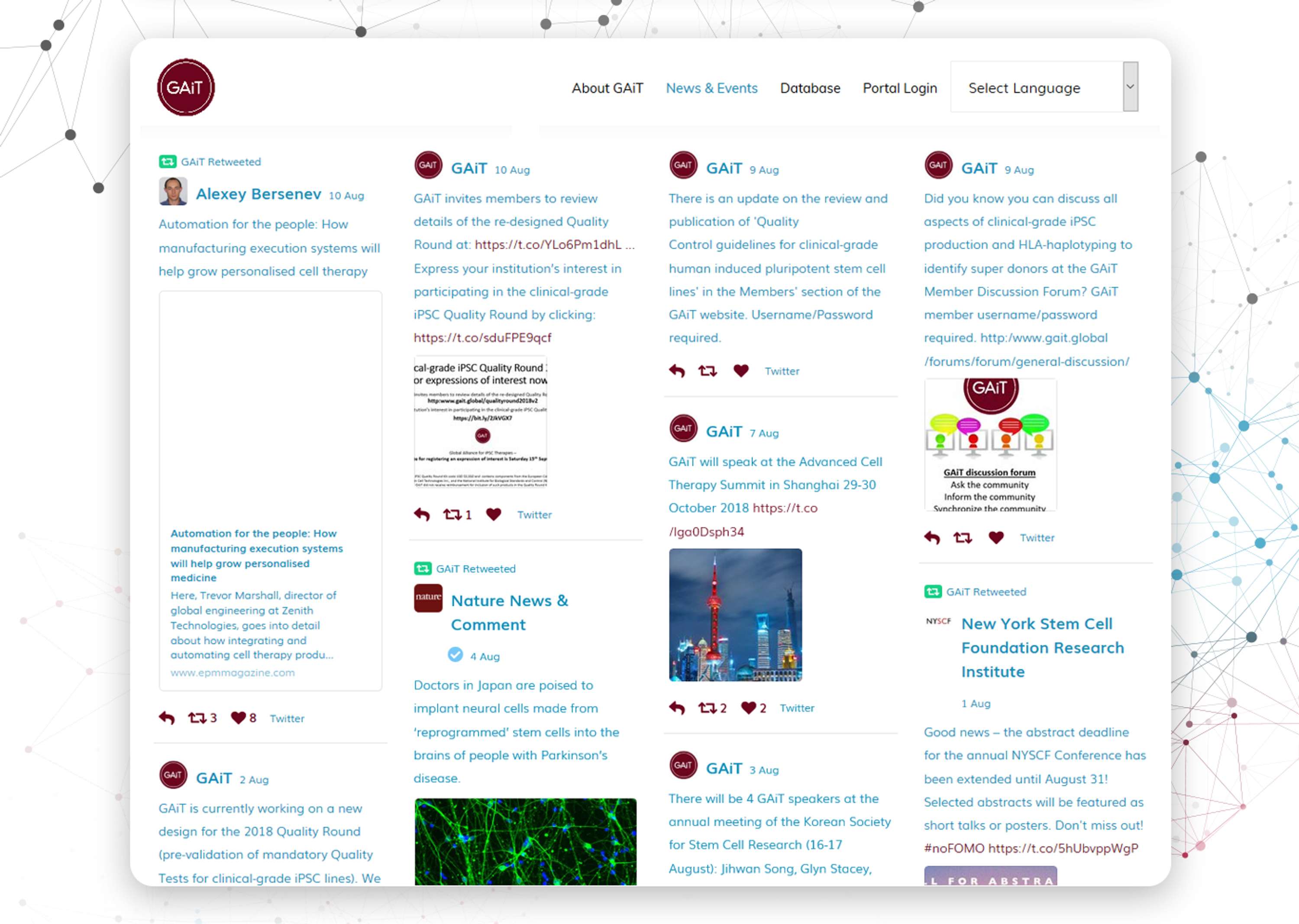 Web Design & Support for GAiT Global by Chaten Parmar