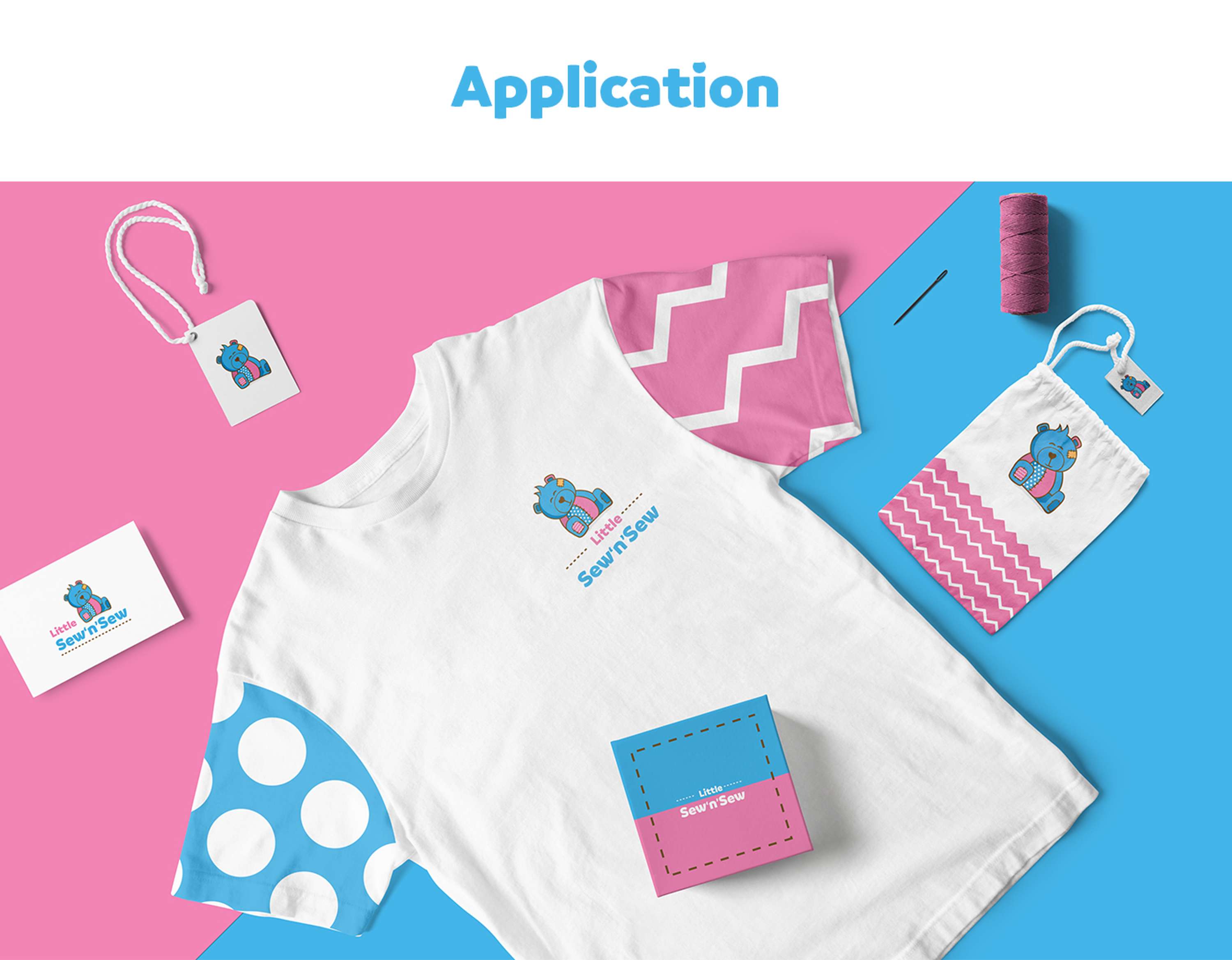 Sew n Sews Brand Identity Design by Chaten Parmar