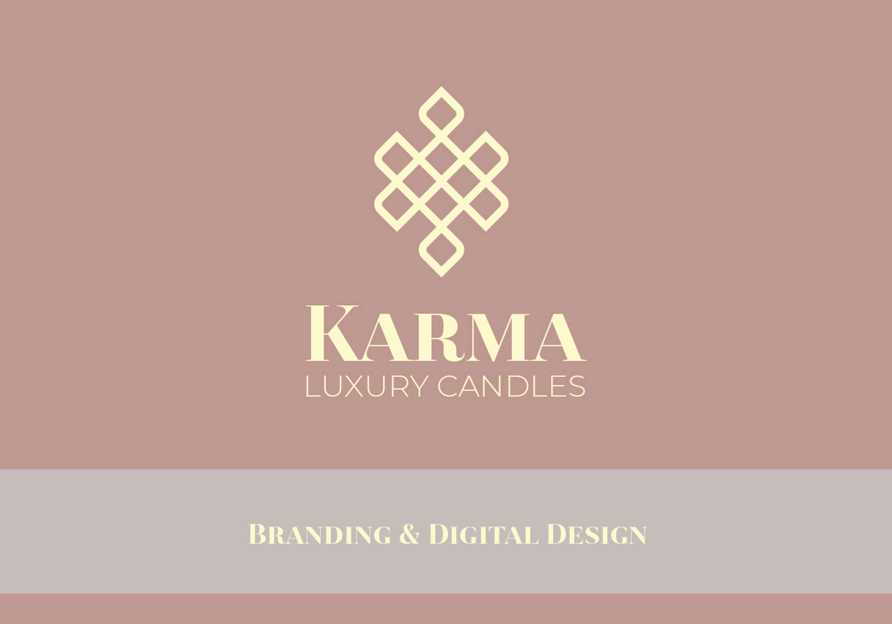 Karma Candles Identity Design, Creative Support & Ecommerce Web Design by Chaten Parmar