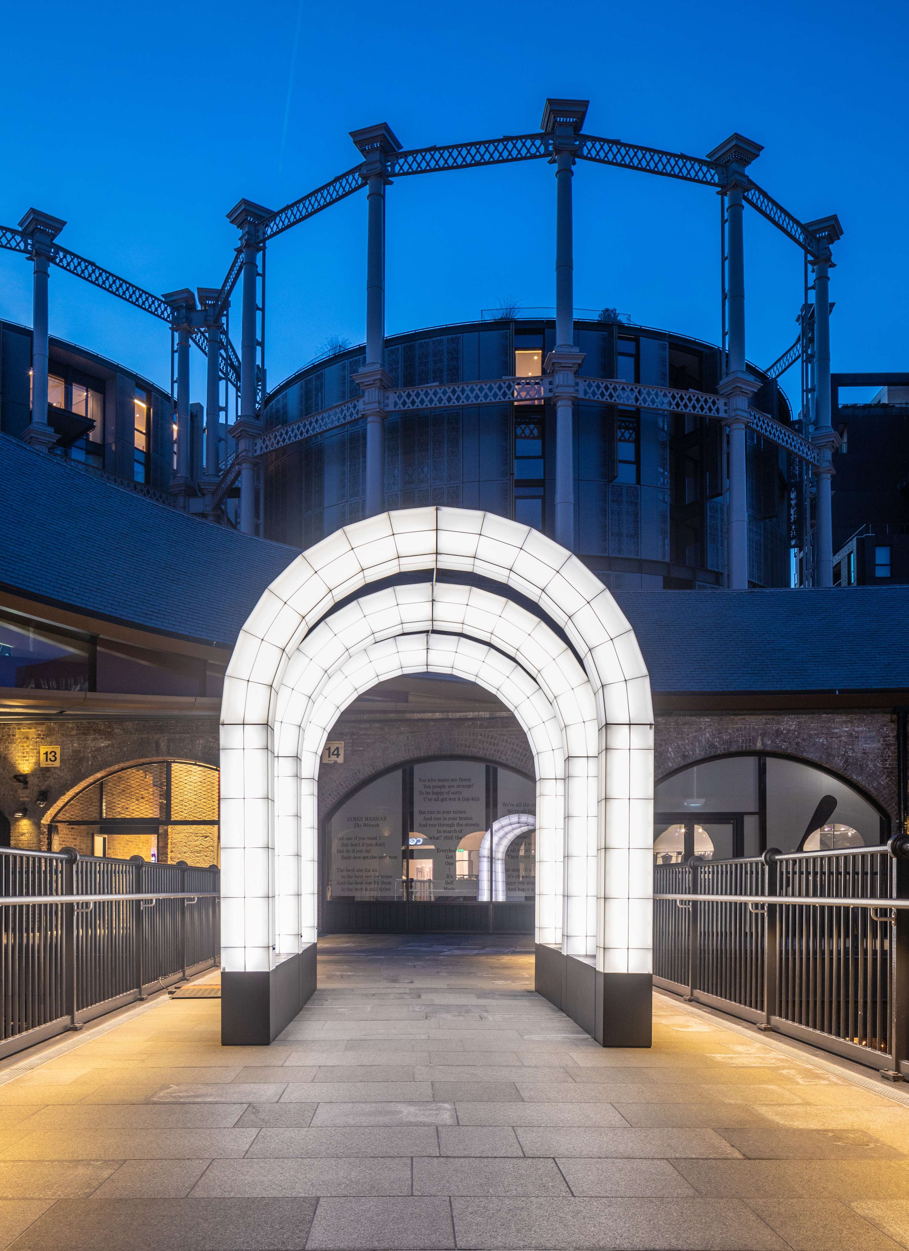 Space Frames at King's Cross by Company, Place