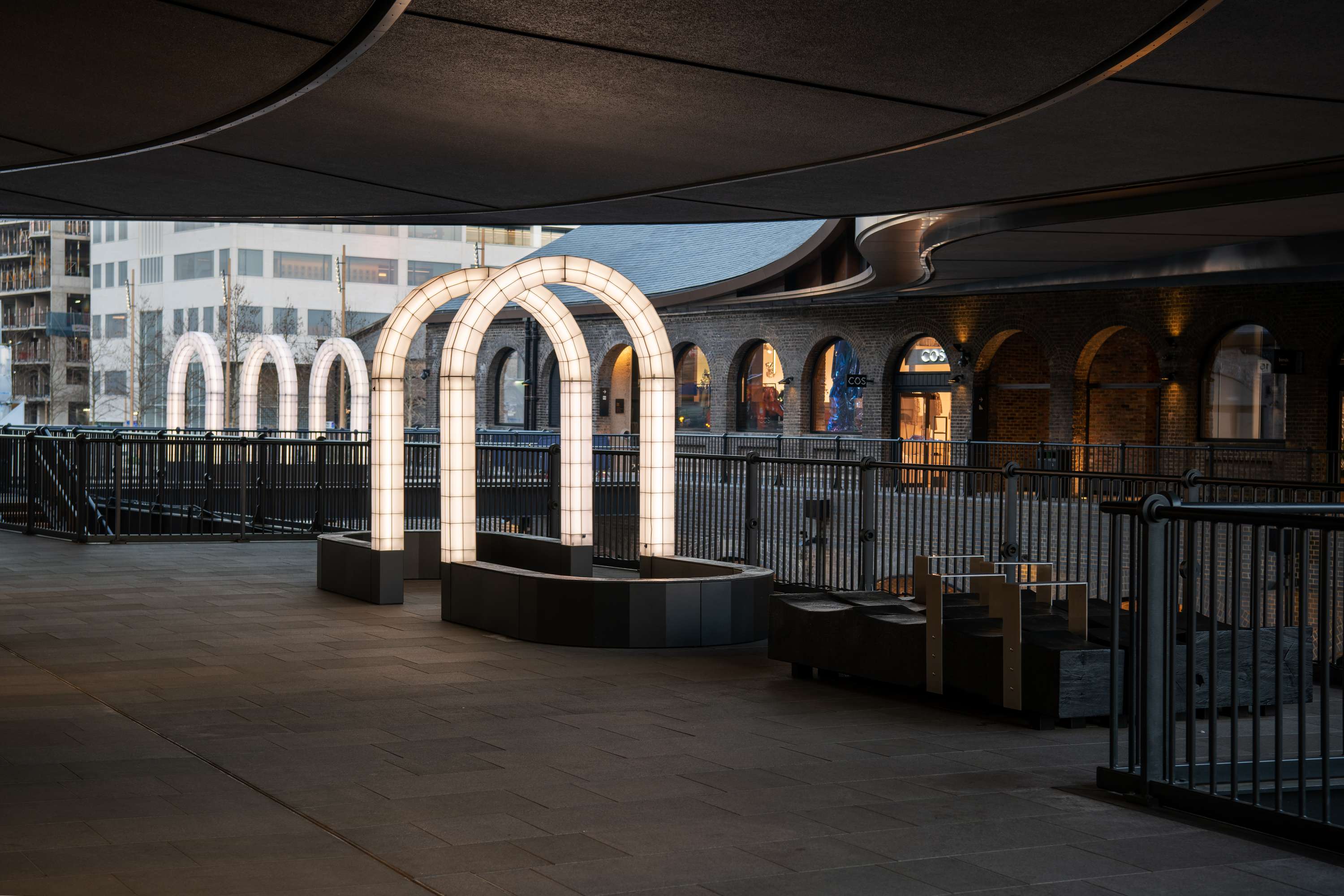 Space Frames at King's Cross by Company, Place