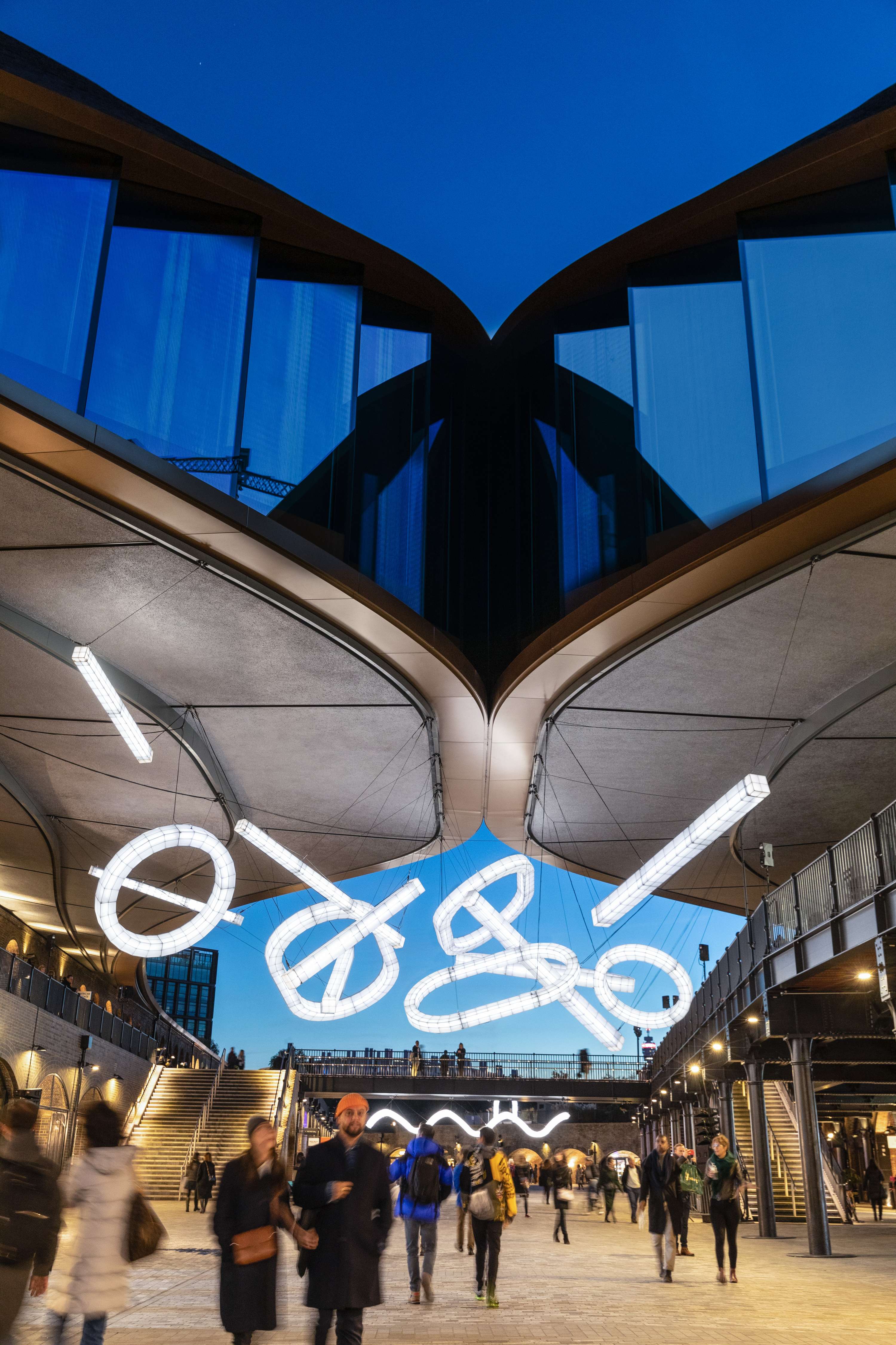 Space Frames at King's Cross by Company, Place