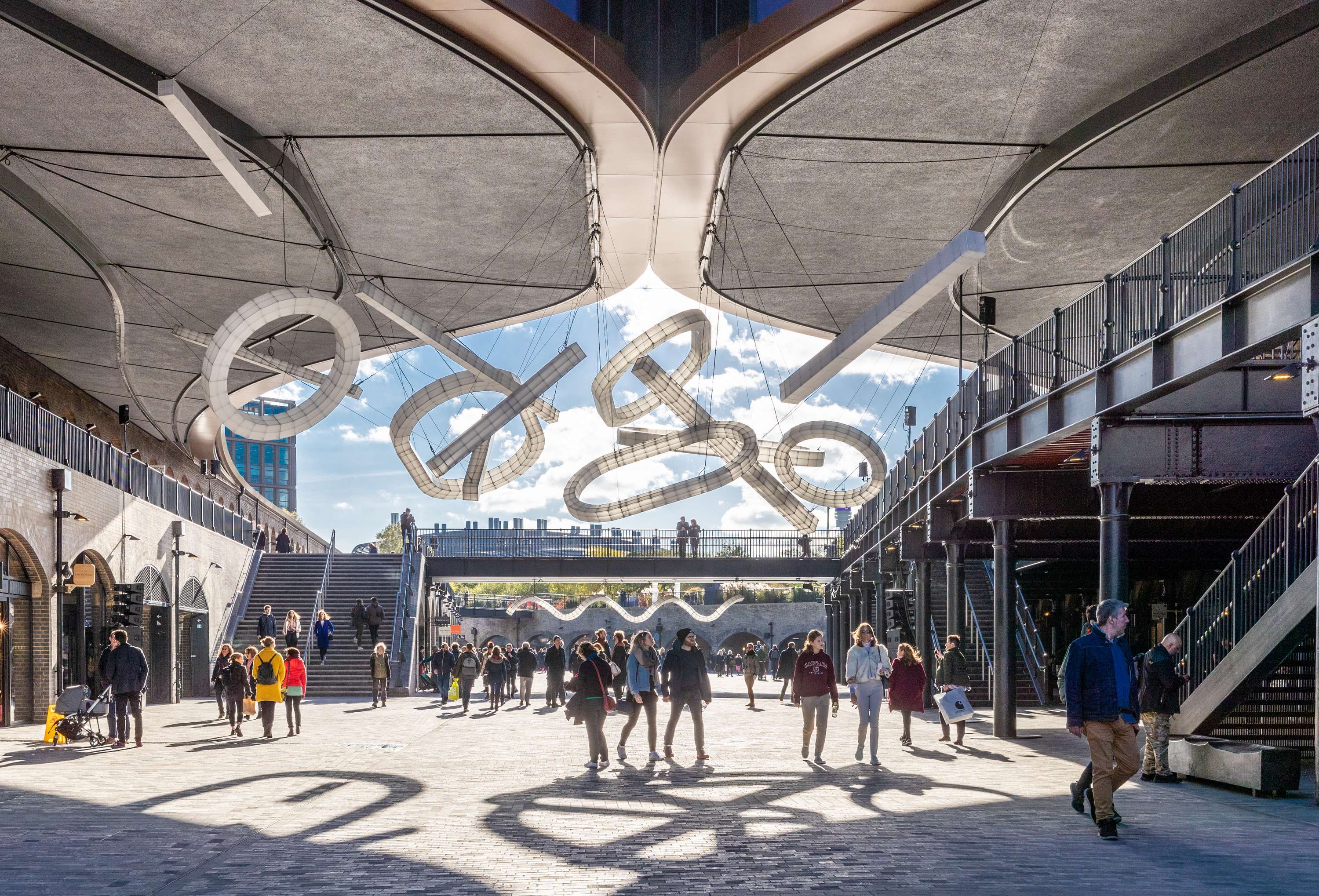 Space Frames at King's Cross by Company, Place