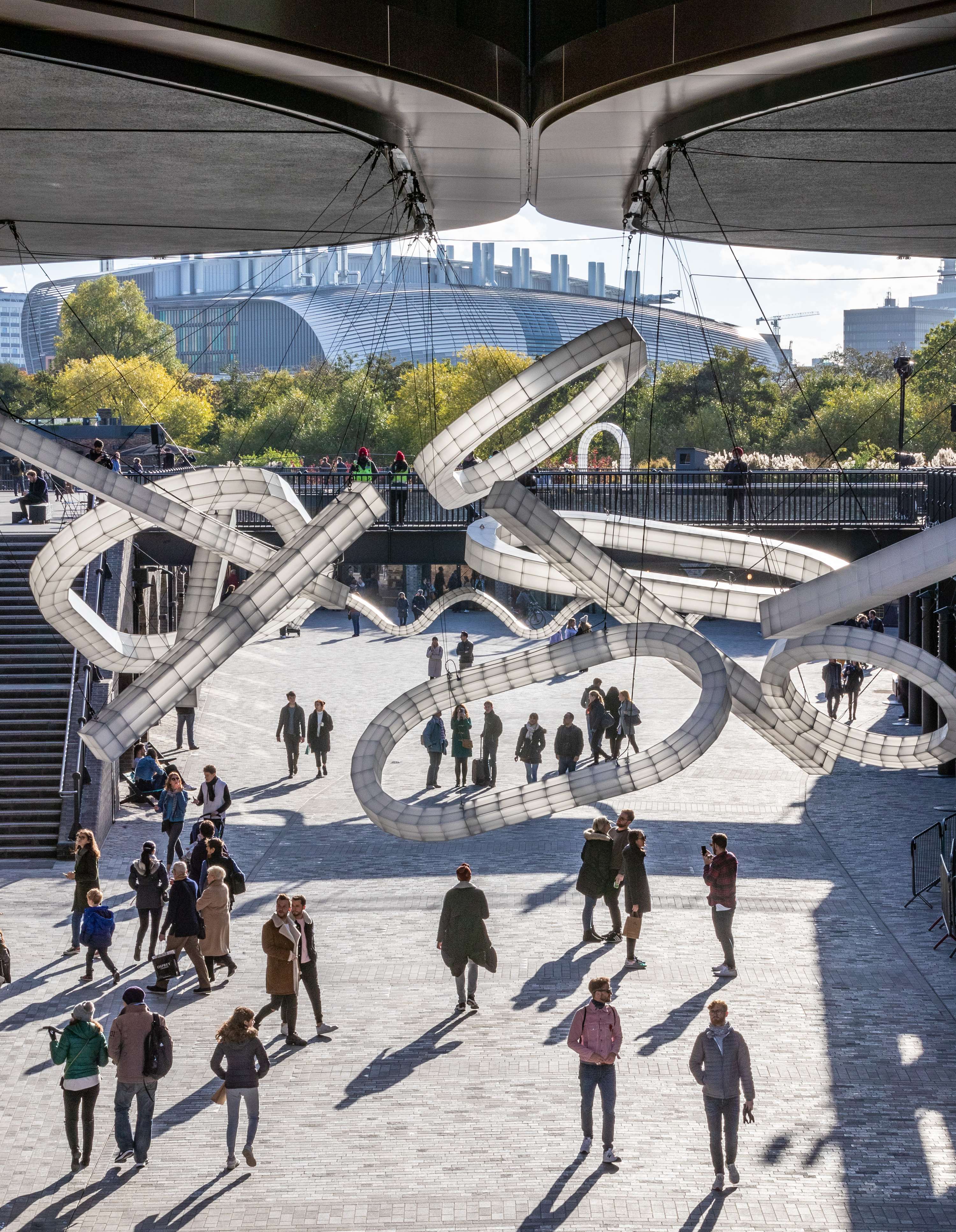 Space Frames at King's Cross by Company, Place
