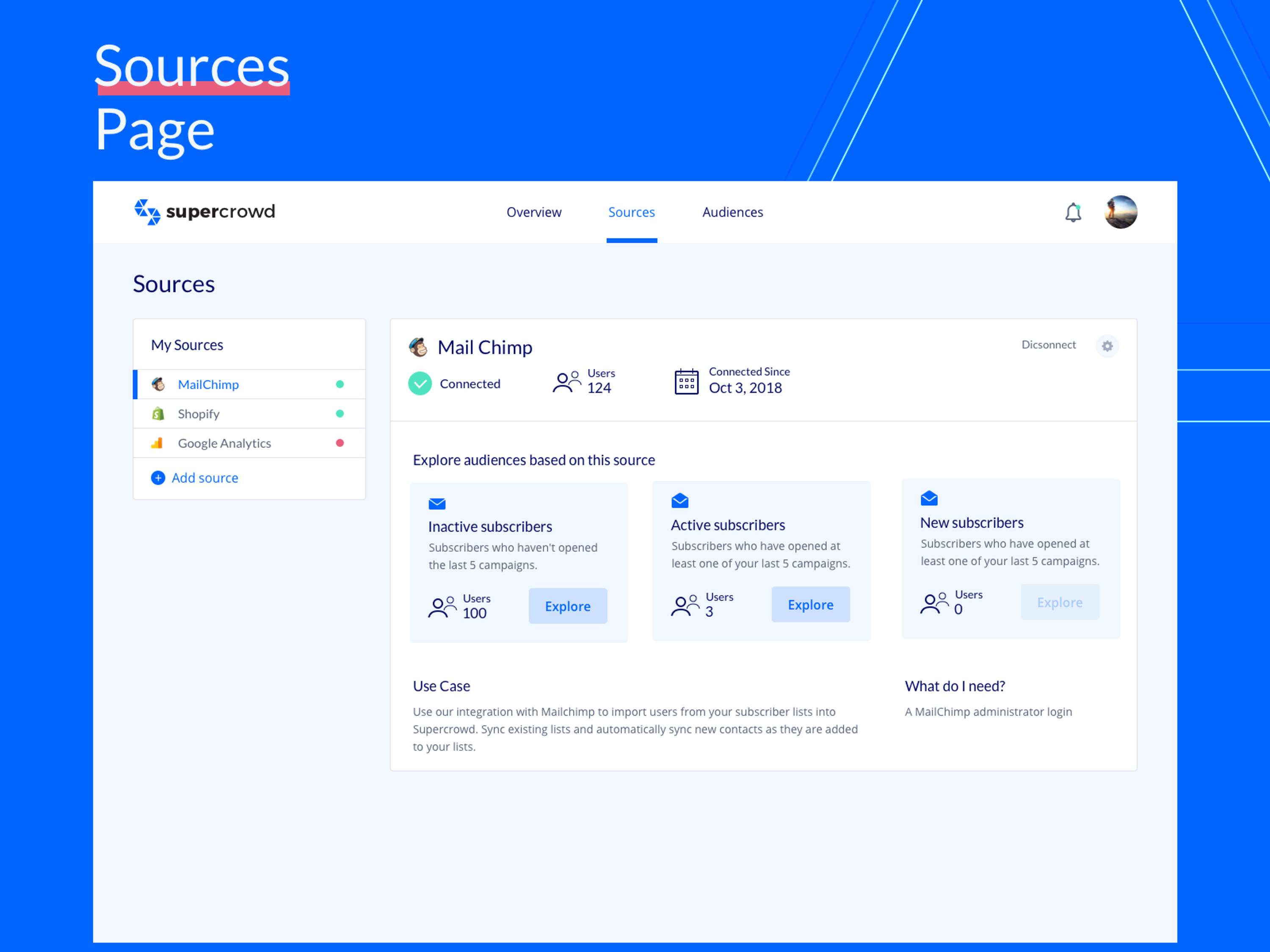 Supercrowd | Marketing Platform by Tetiana Donska
