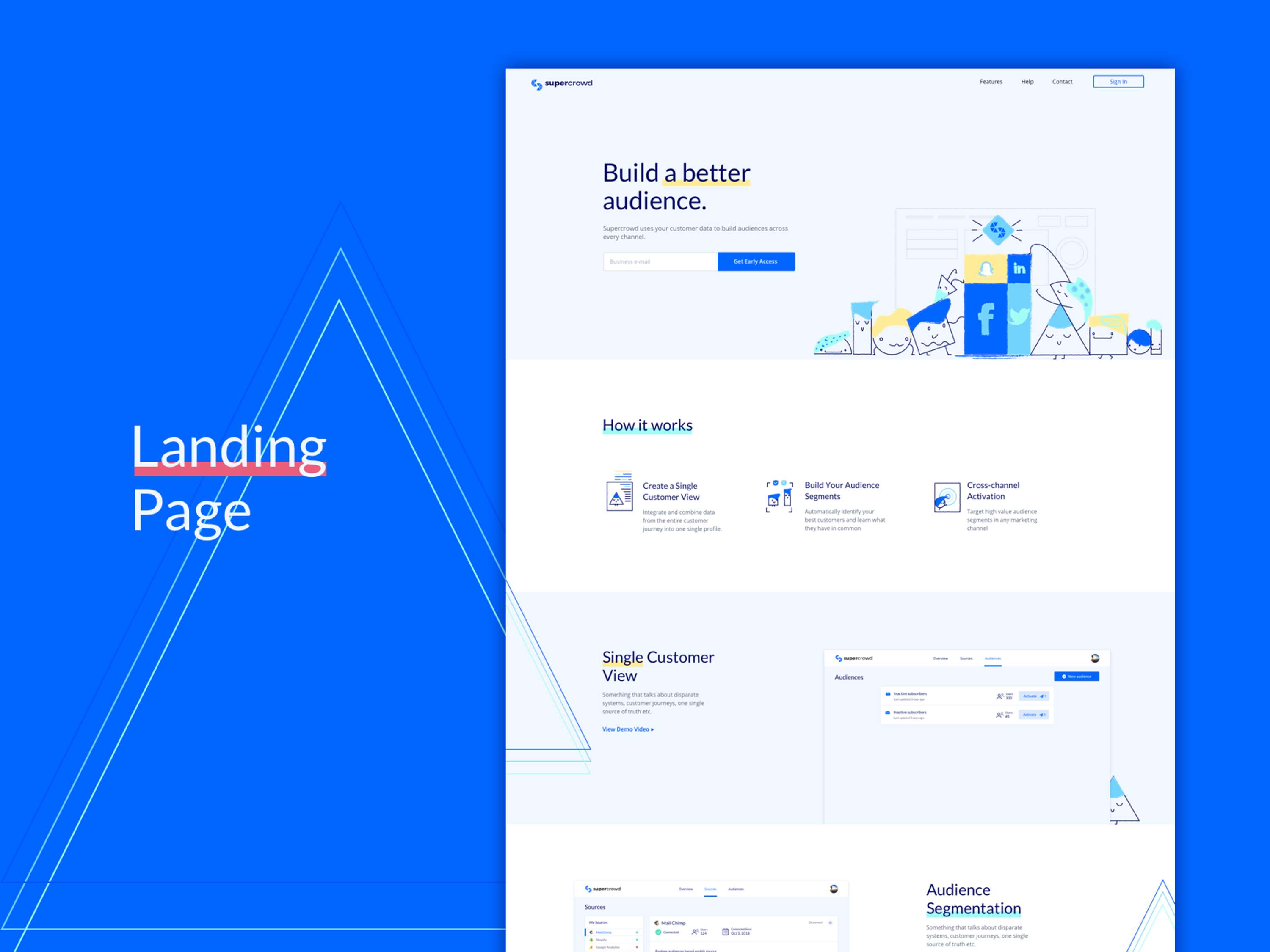 Supercrowd | Marketing Platform by Tetiana Donska