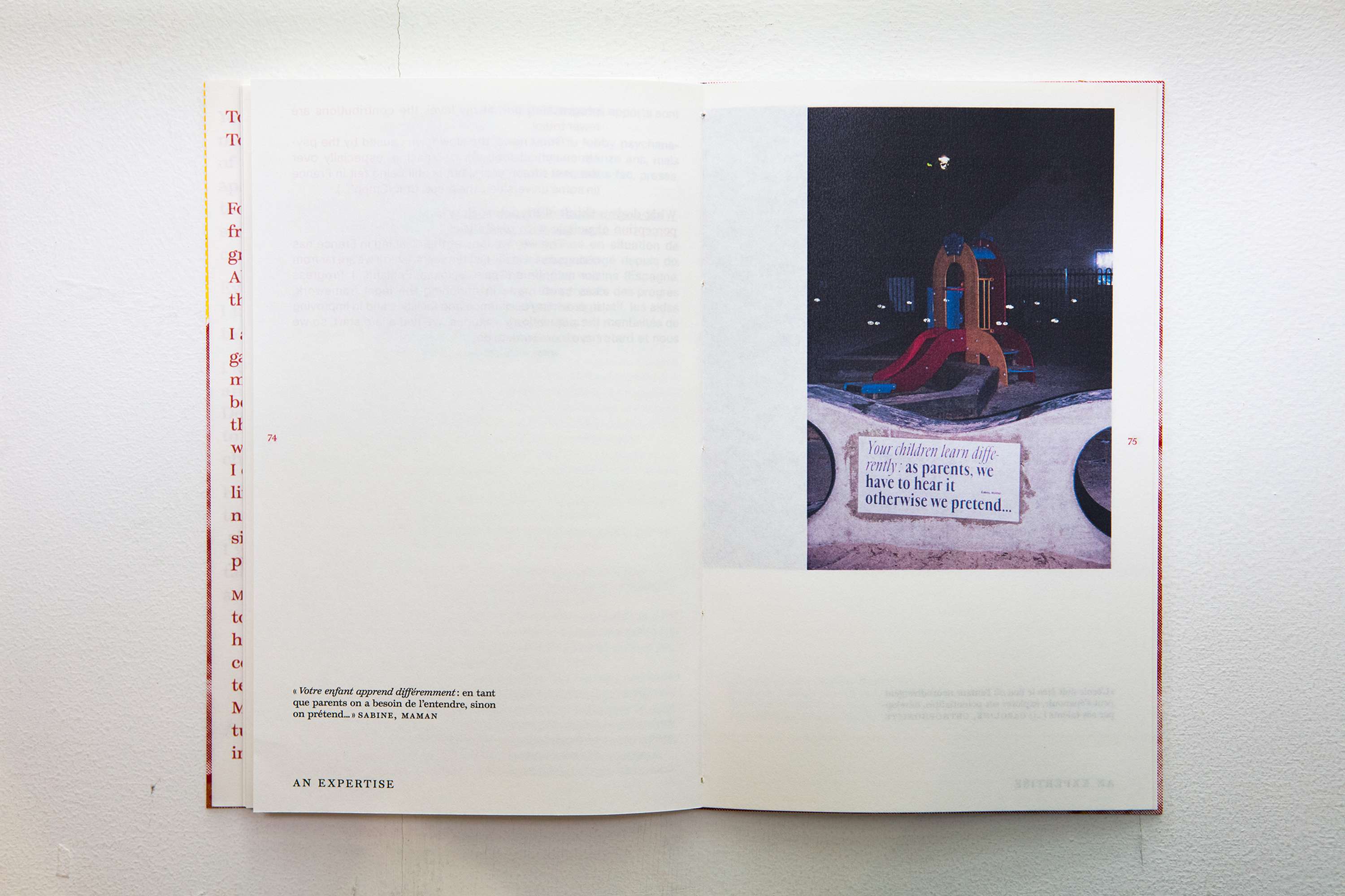 All différents, Tous equal by Servane Vignes