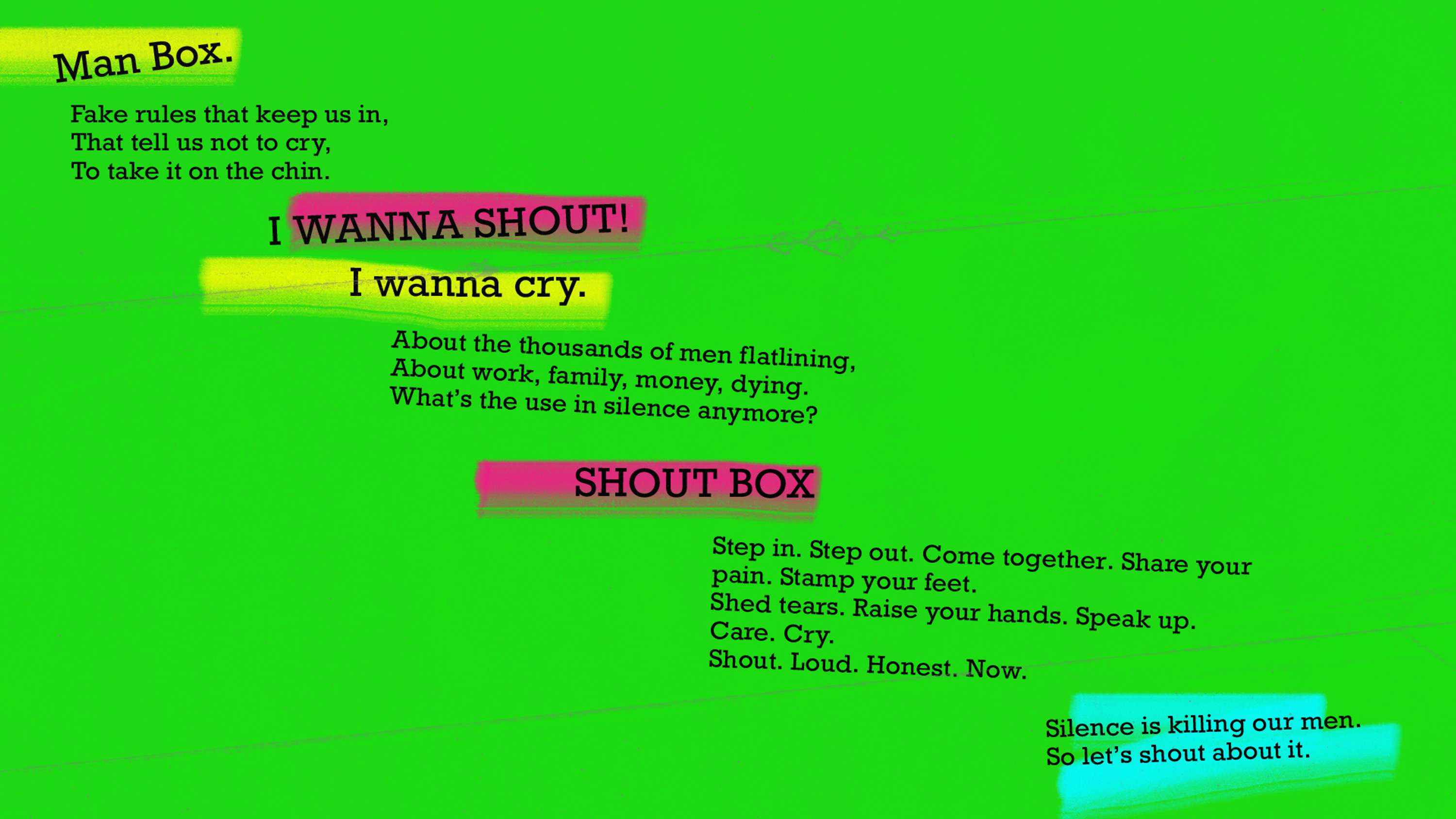 Shout Box by George Kirkpatrick