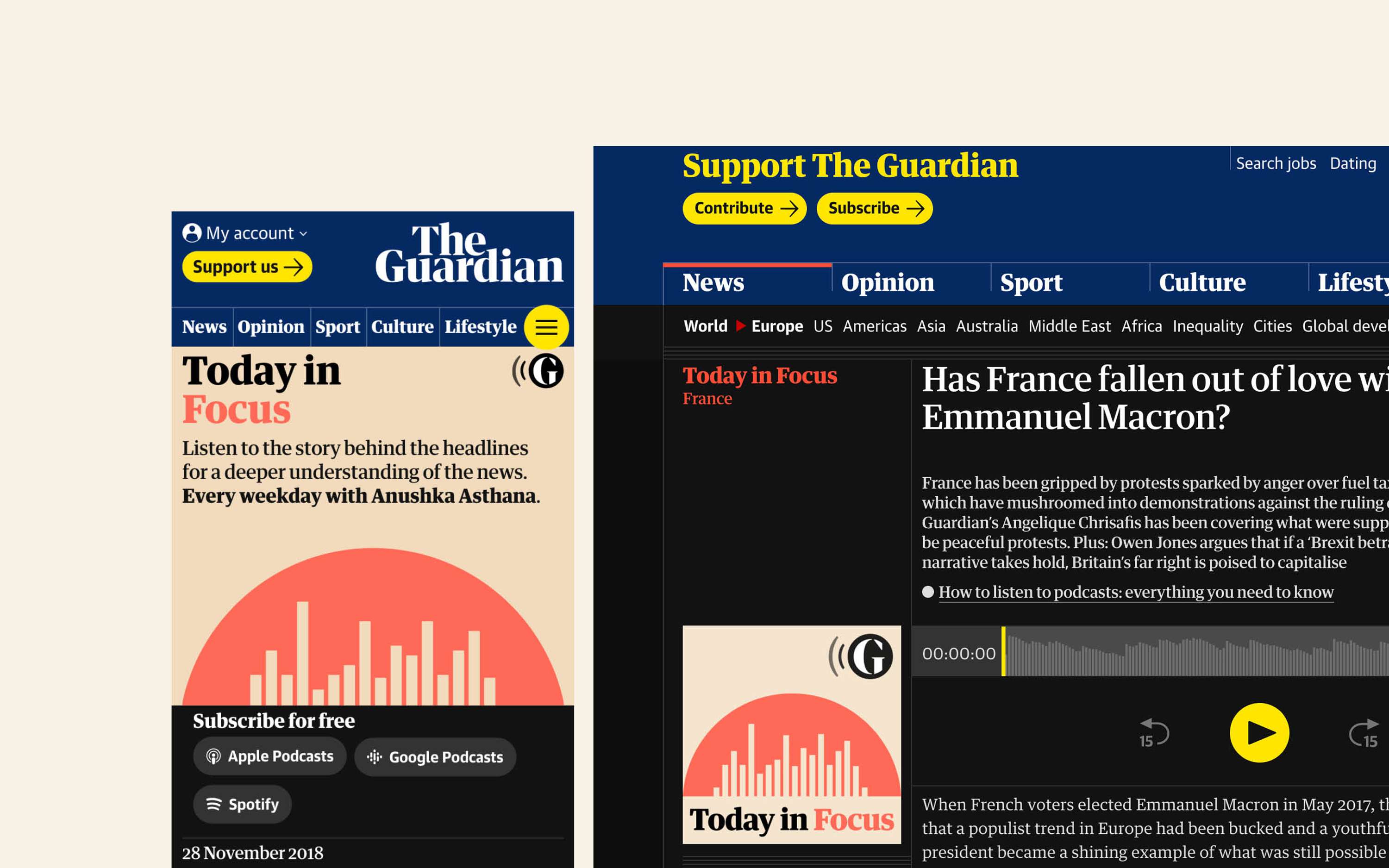 The Guardian - Today in Focus by Ben Longden