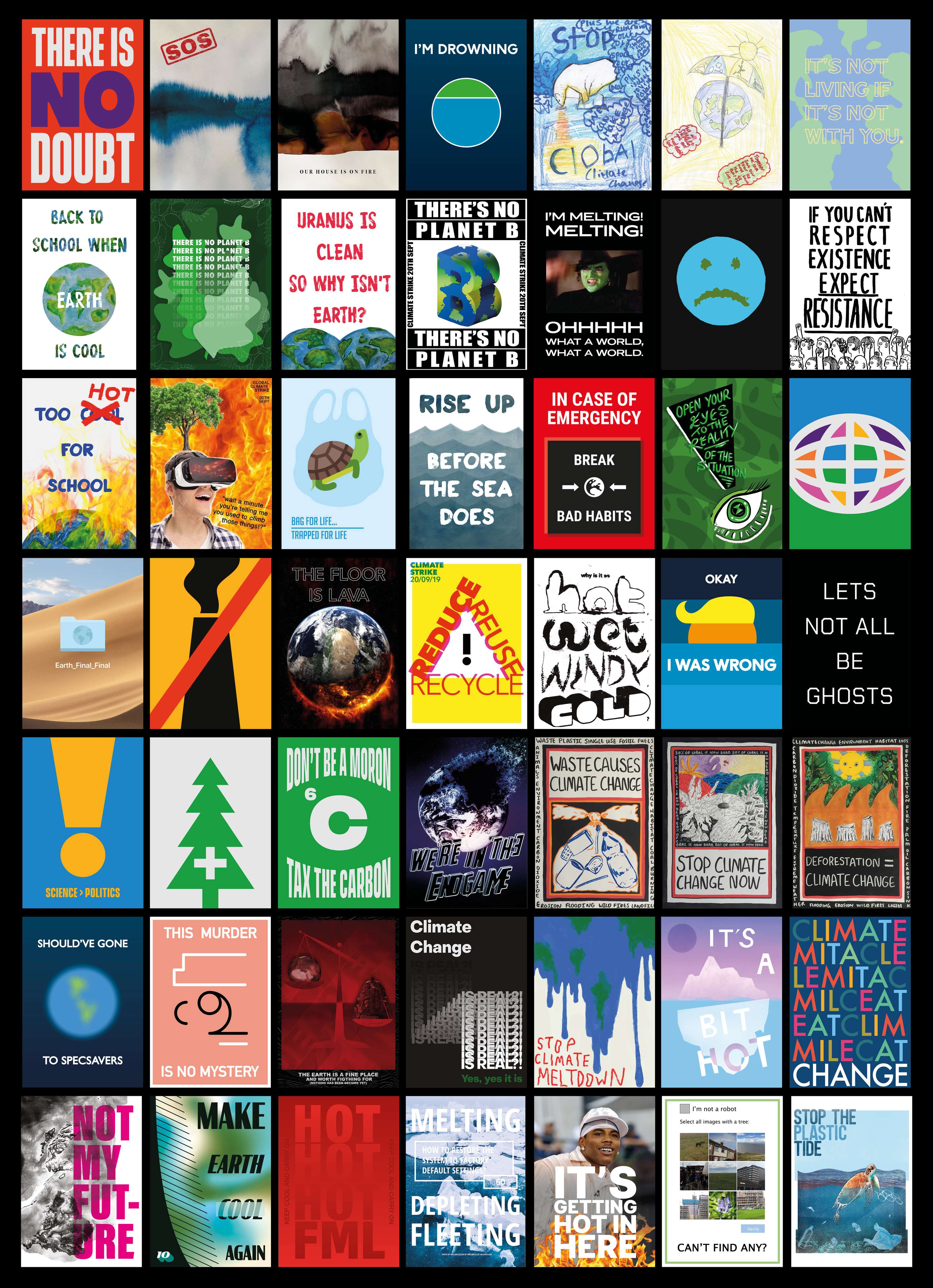#ProtestByDesign - The World's Largest Database of Protest Posters! by Glug