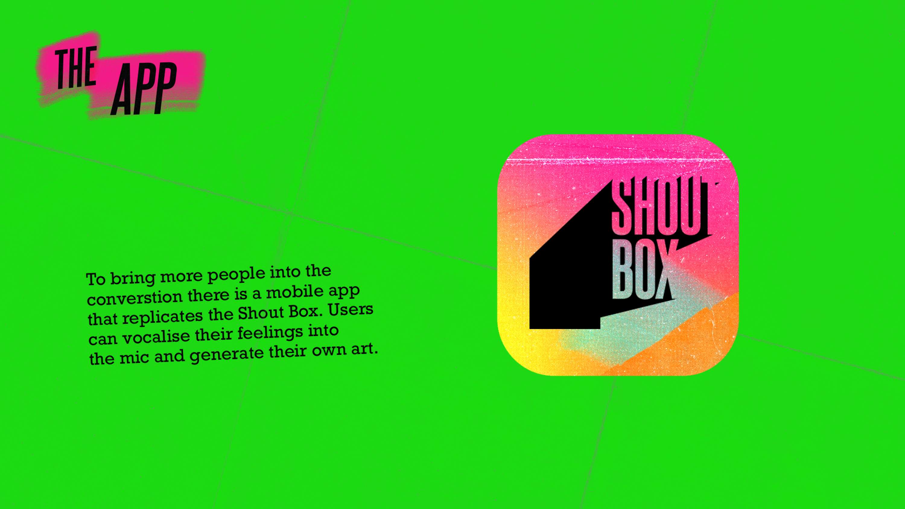 Shout Box by Dylan Radnor Williams