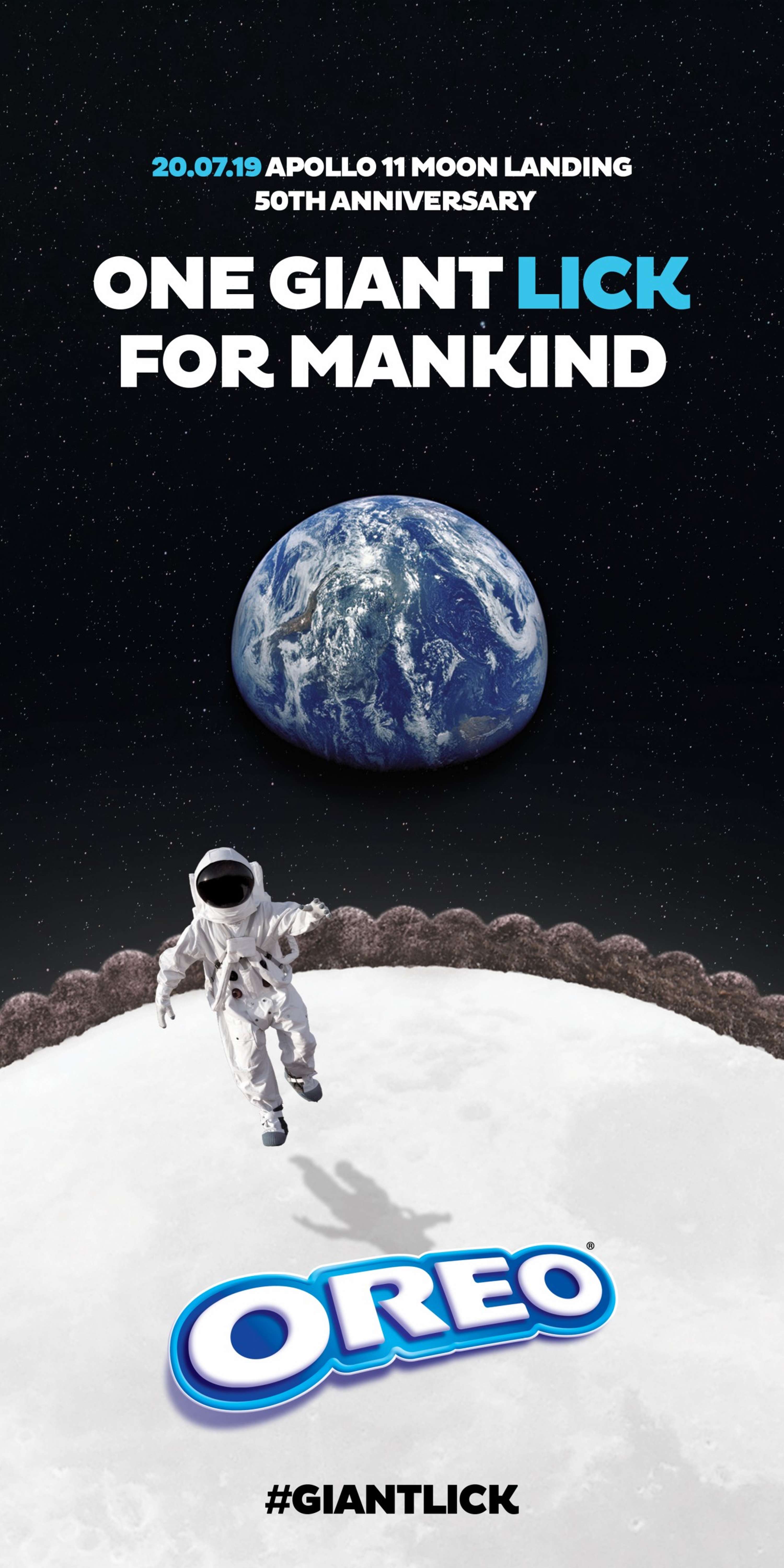 OREO MOON LANDING by Catherine Pryce