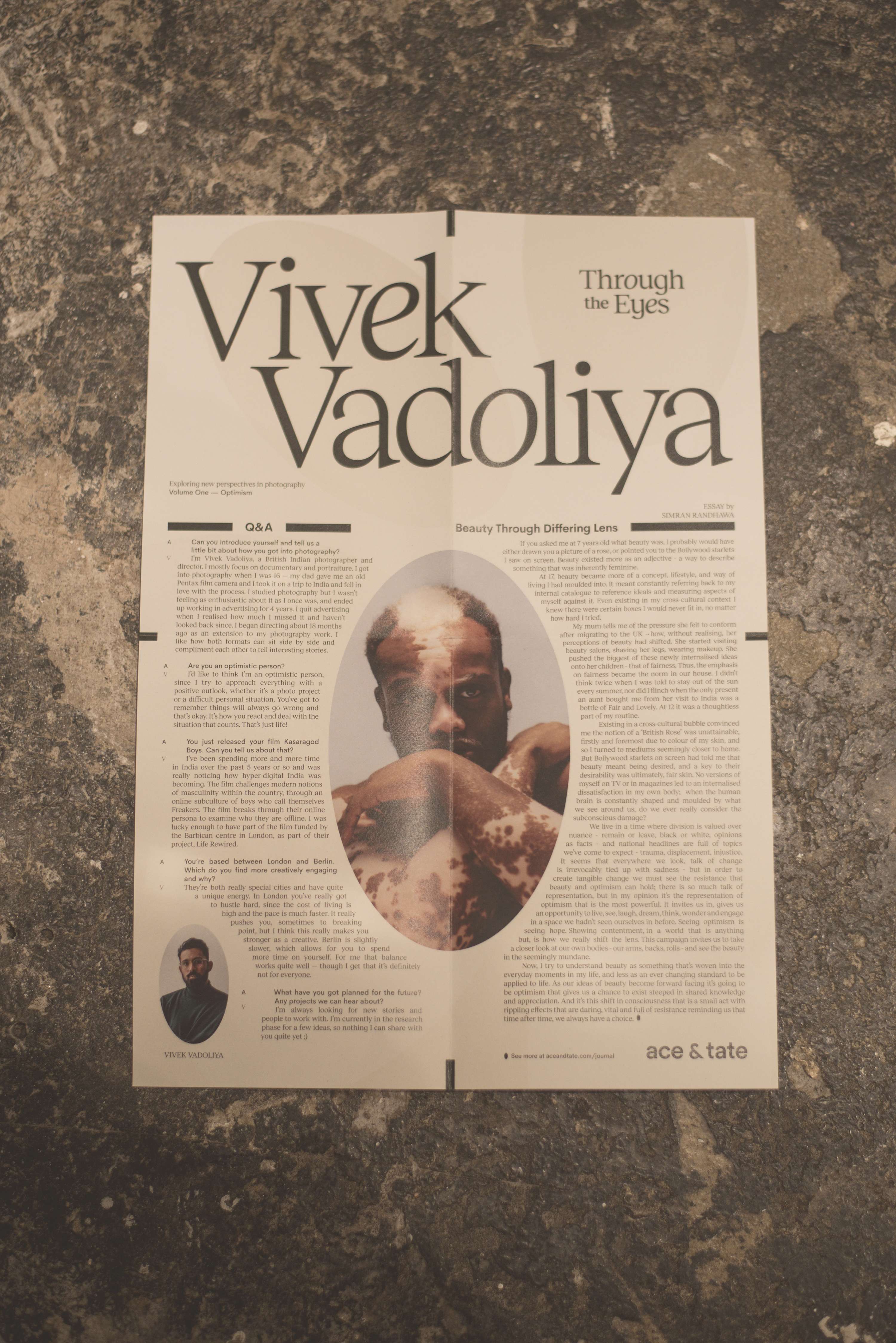 THROUGH THE EYES, with Vivek Vadoliya by Ace & Tate