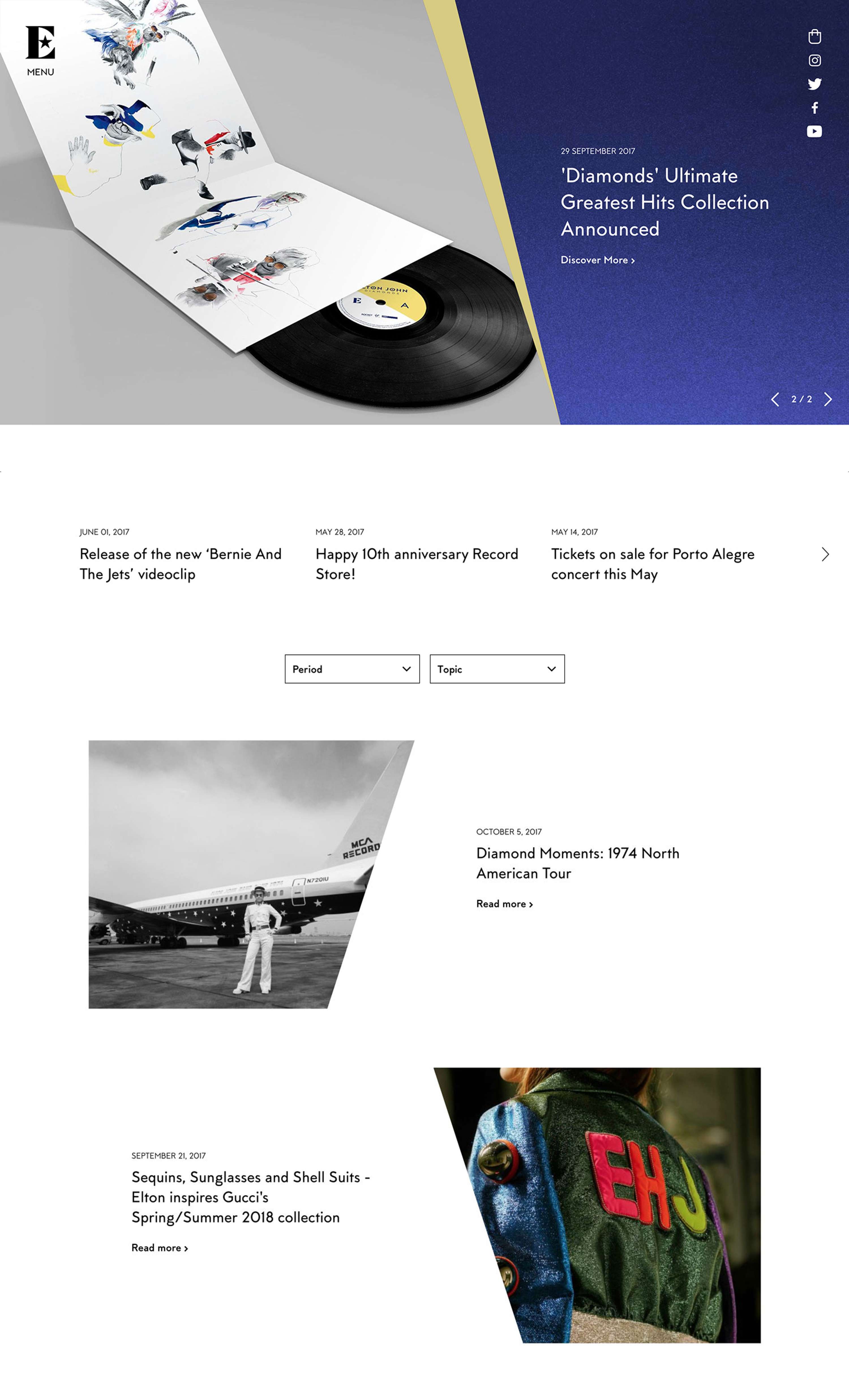 Eltonjohn.com by Sennep