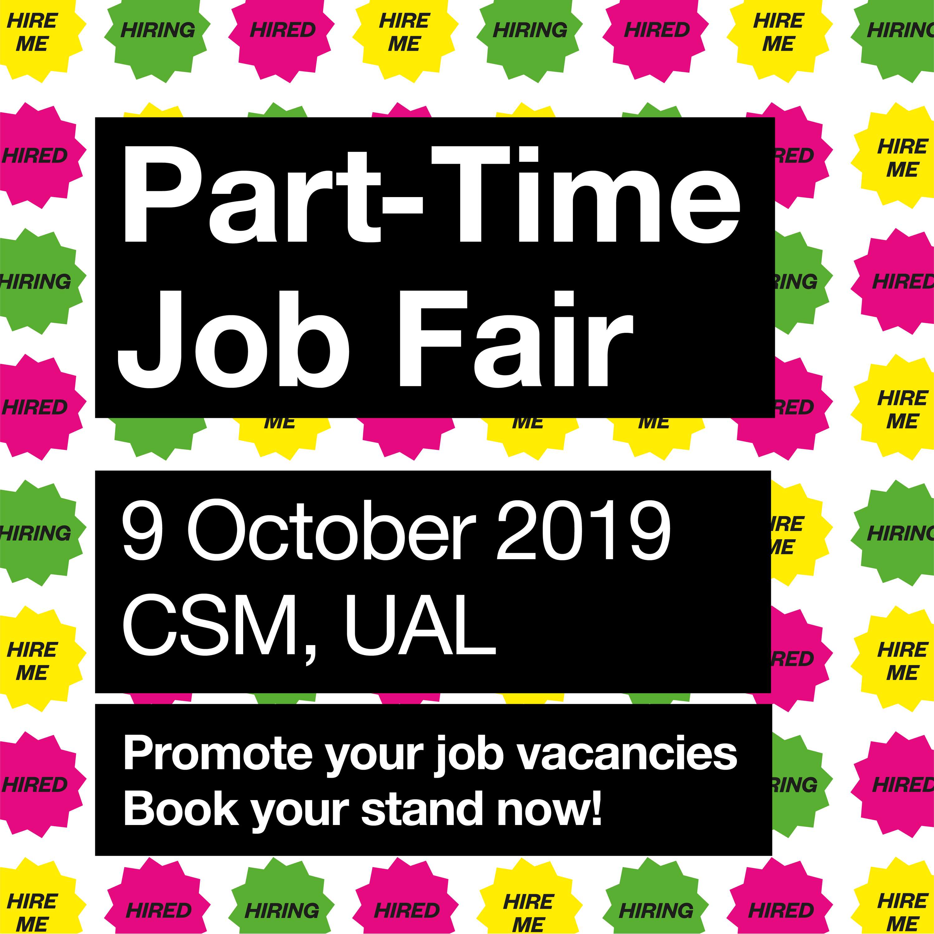 UAL Part-Time Job Fair by University of The Arts London (UAL)